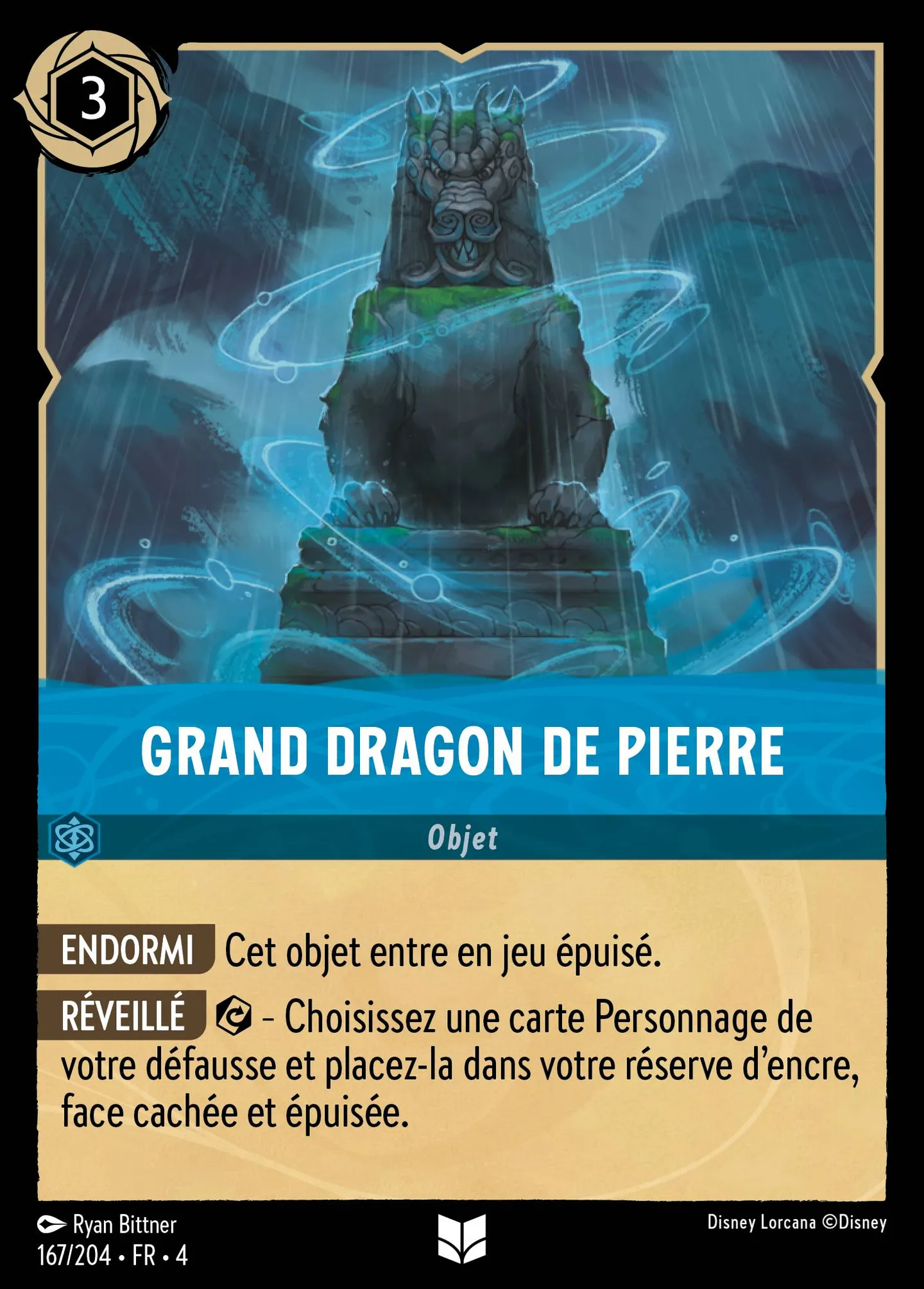 Grand Dragon de Pierre — Ursula's Return — Lorcana