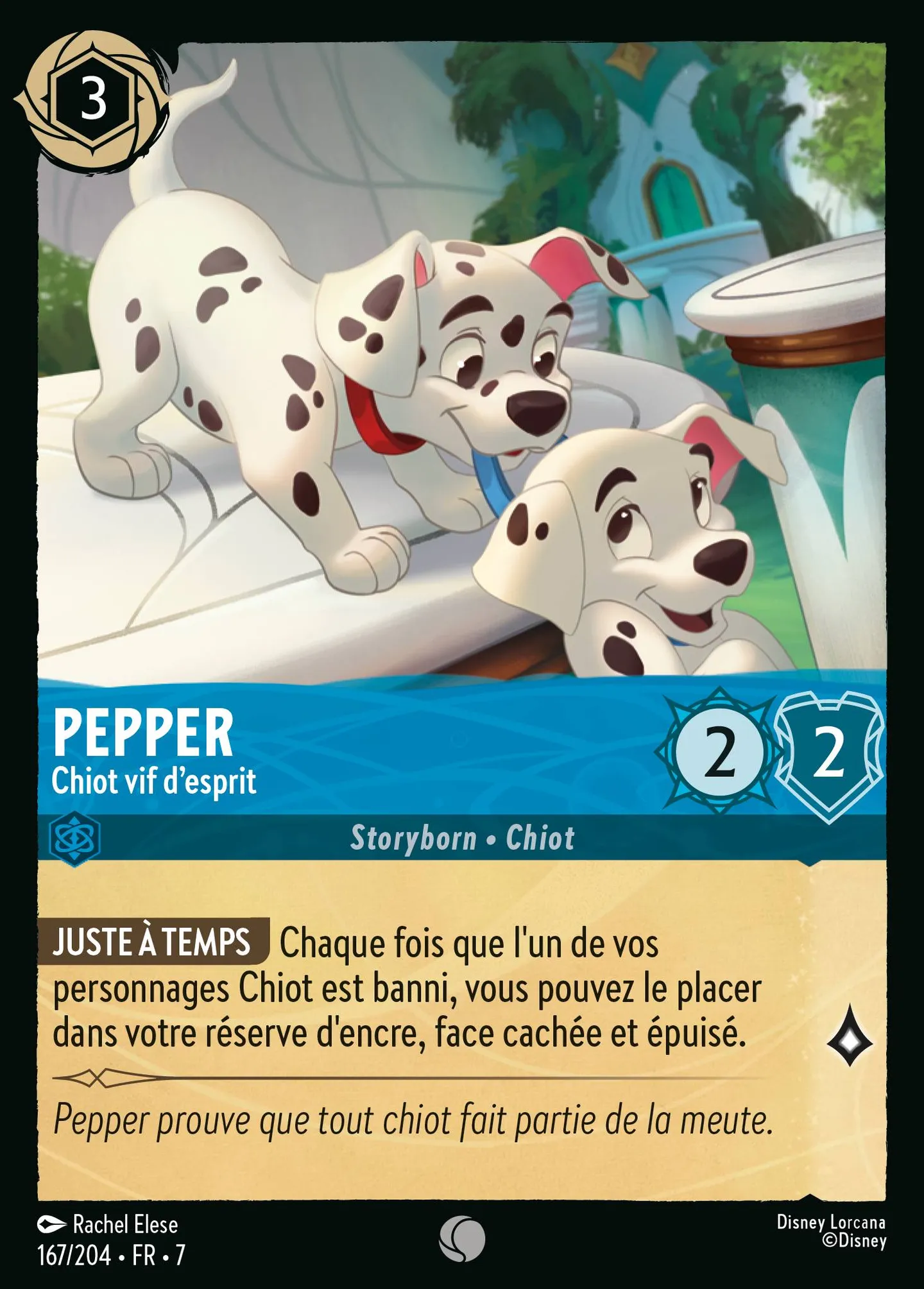 Pepper - Chiot vif d'esprit — Archazia's Island — Lorcana