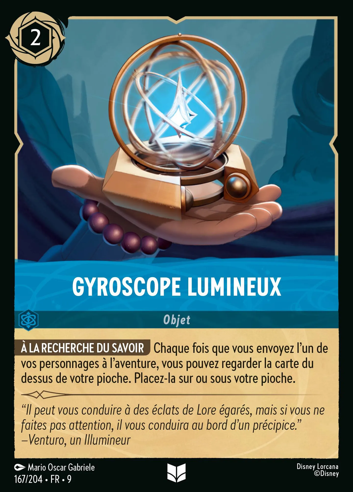 Gyroscope lumineux — Fabled — Lorcana