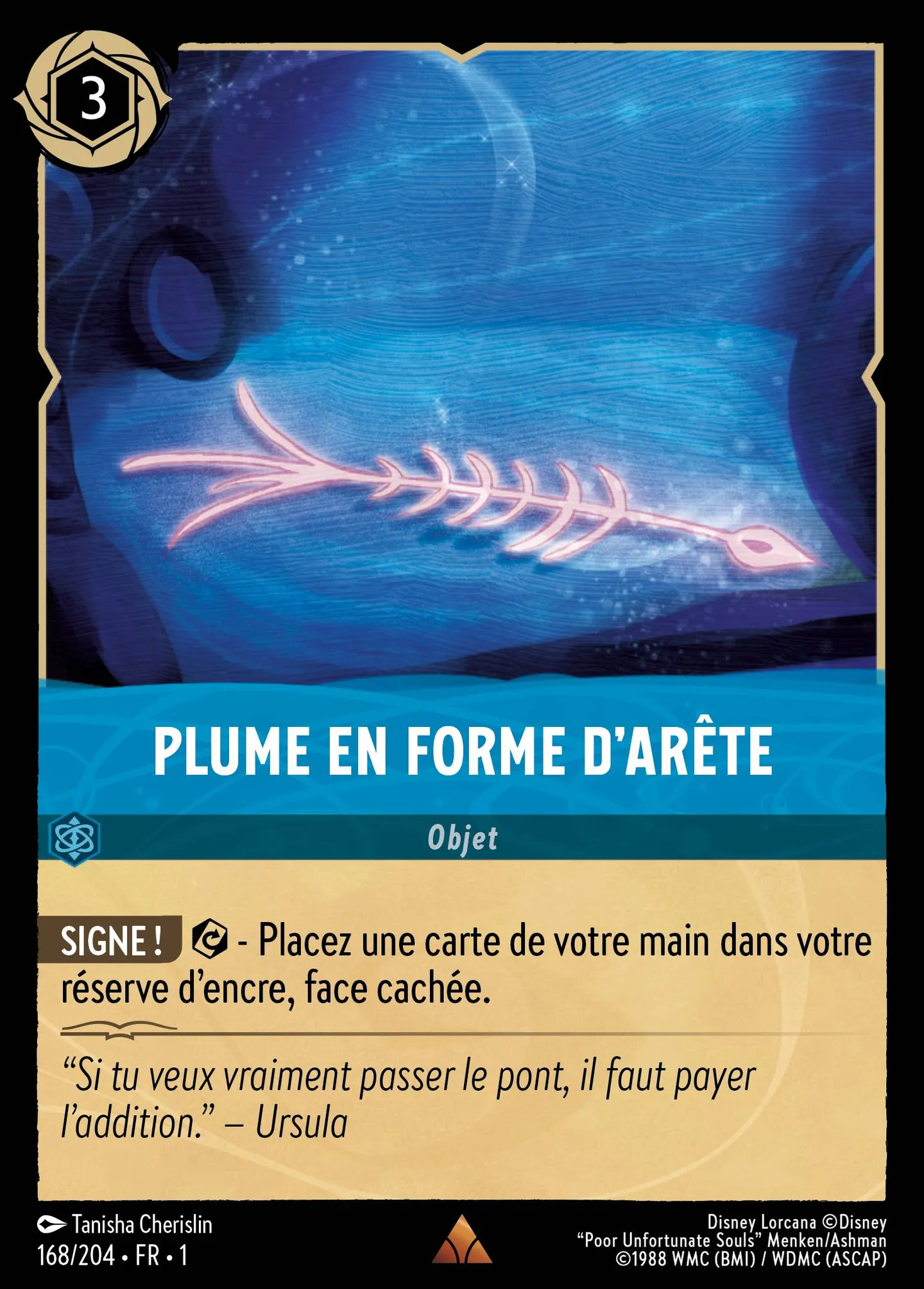 Plume en forme d'arête — The First Chapter — Lorcana