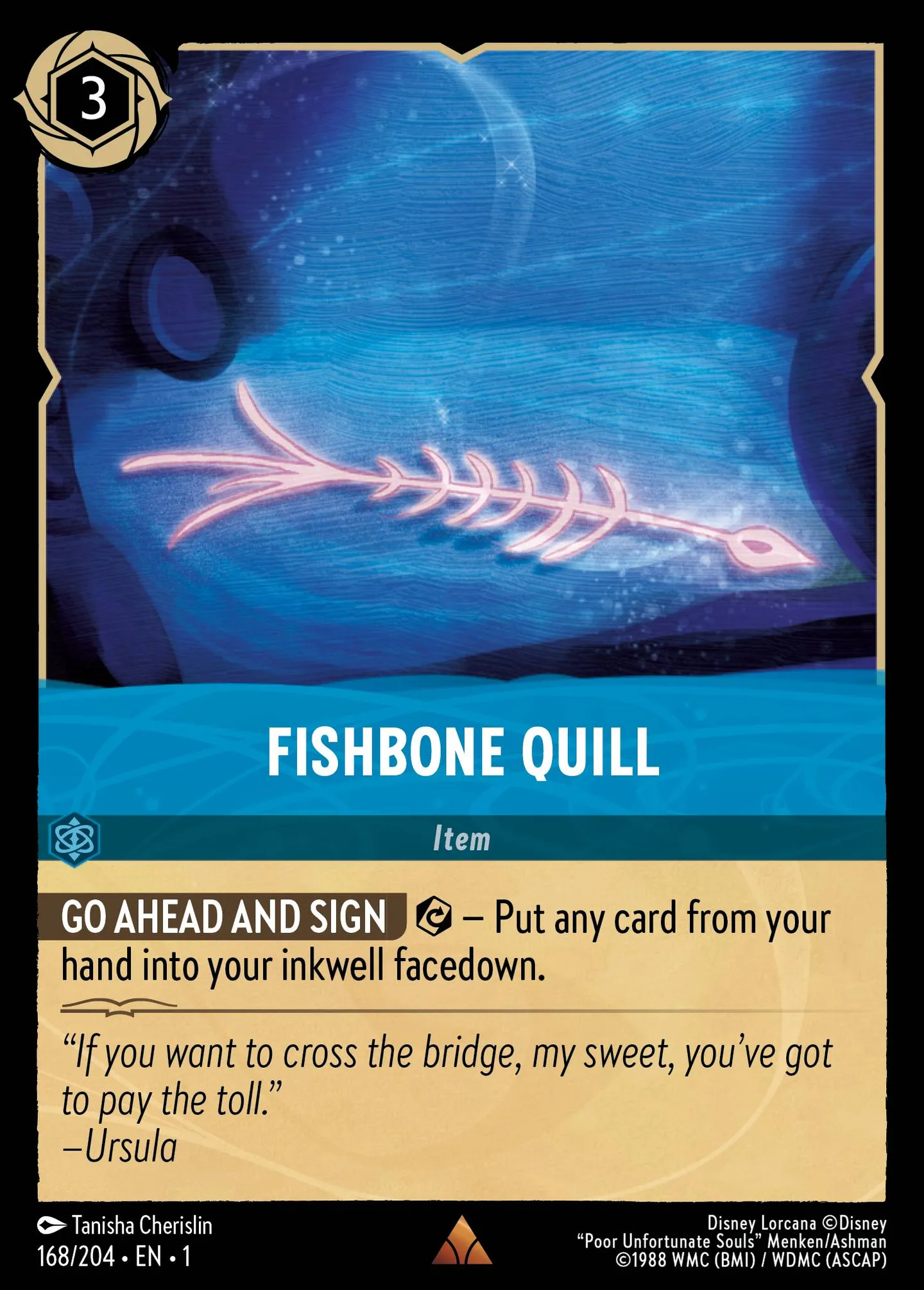 Fishbone Quill — The First Chapter — Lorcana