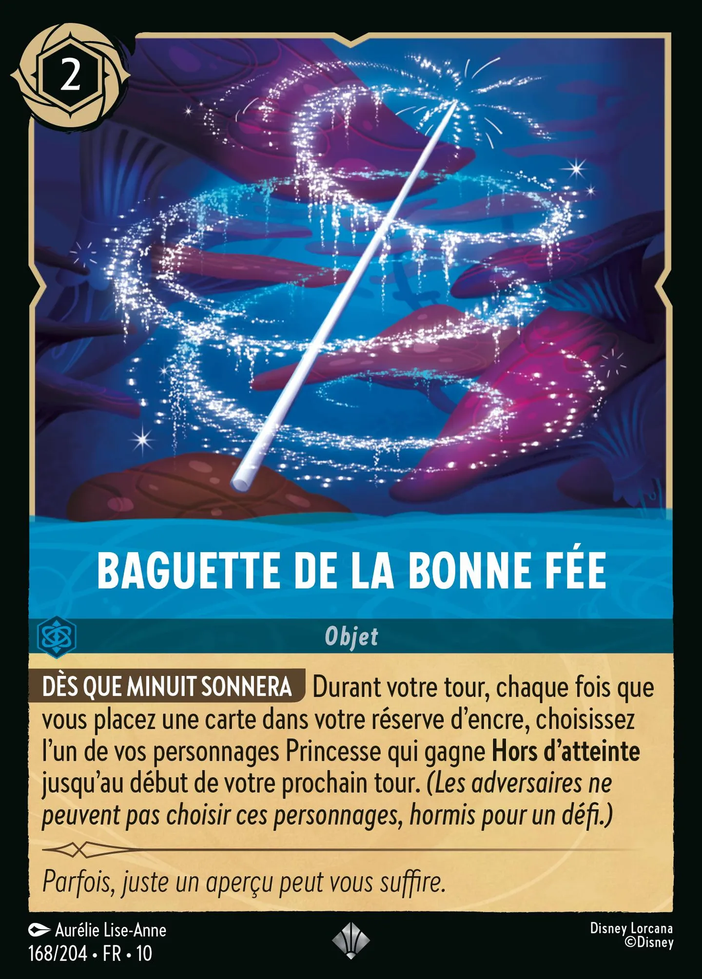 Baguette de la bonne fée — Whispers in the Well — Lorcana