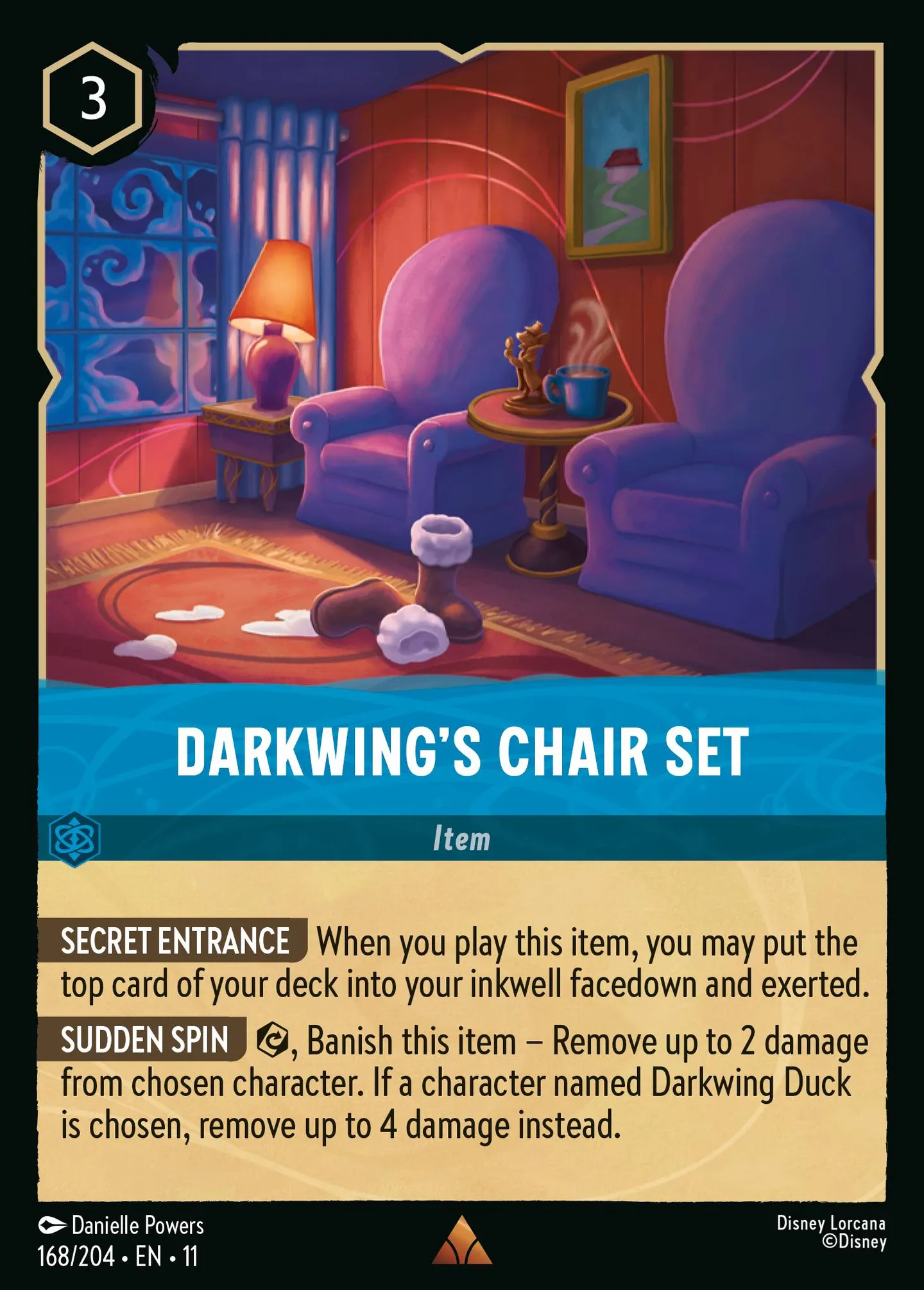 Darkwing's Chair Set — Winterspell — Lorcana