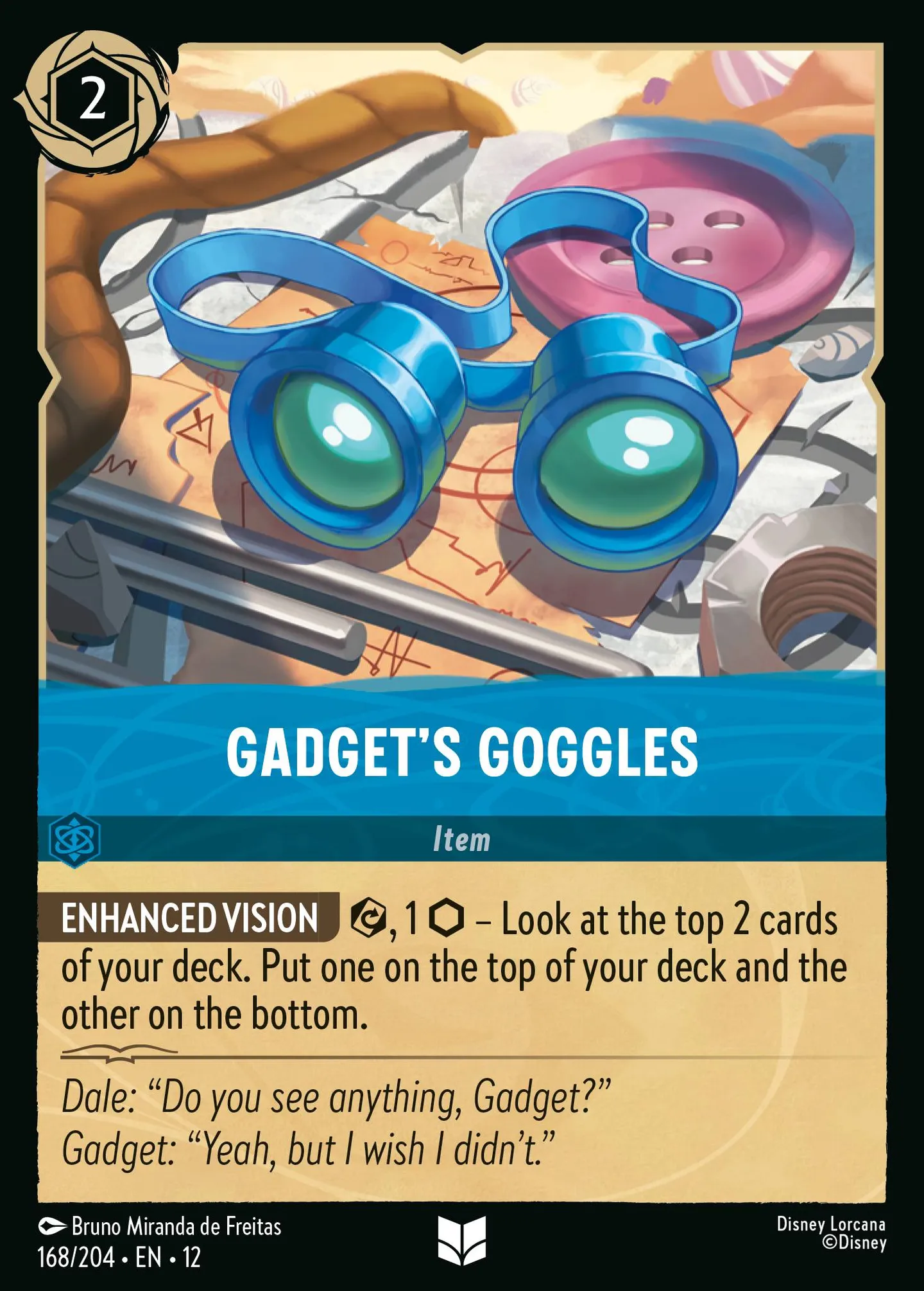 Gadget's Goggles — Wilds Unknown — Lorcana