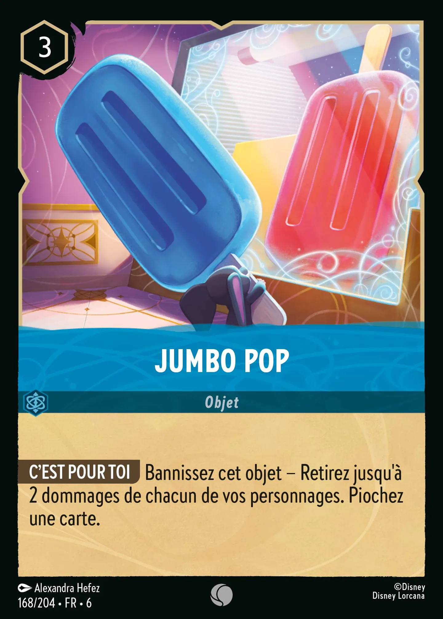 Jumbo Pop — Azurite Sea — Lorcana
