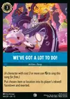 Product image for We've Got a Lot to Do!