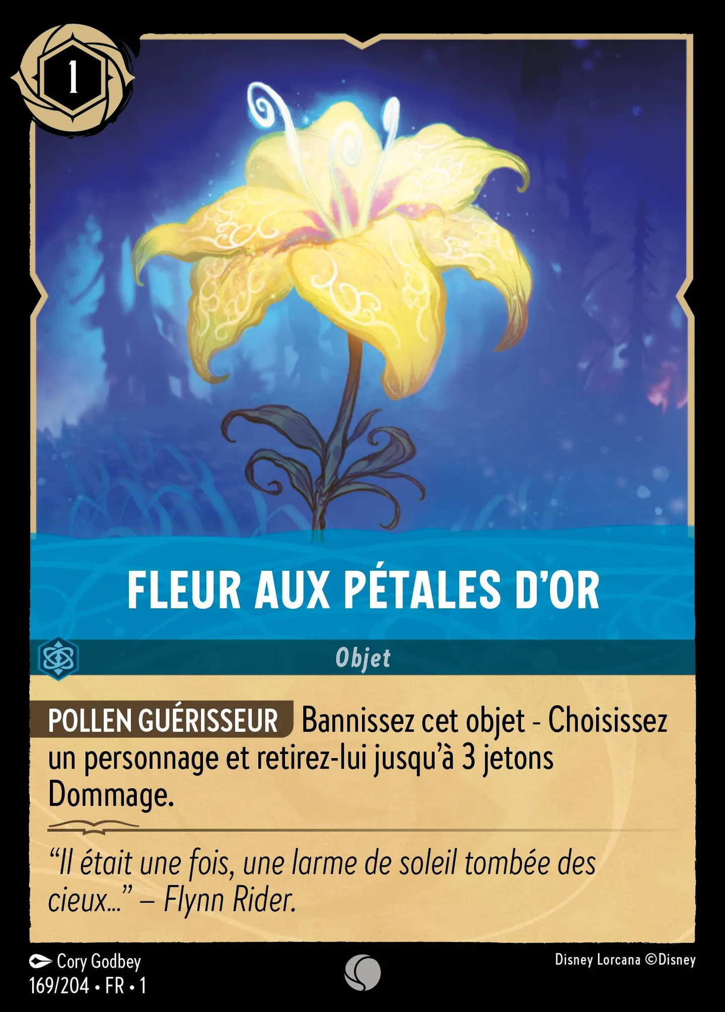 Fleur aux pétales d'or — The First Chapter — Lorcana