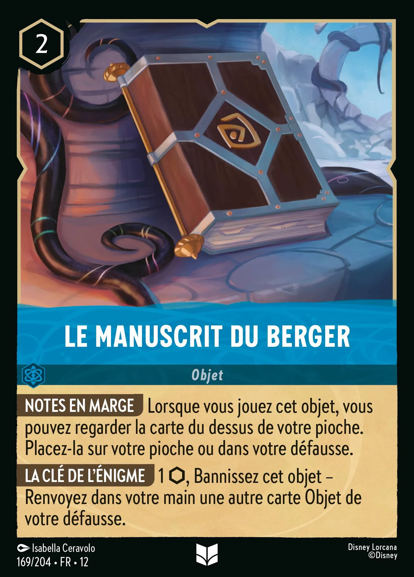Le Manuscrit du Berger — Wilds Unknown — Lorcana