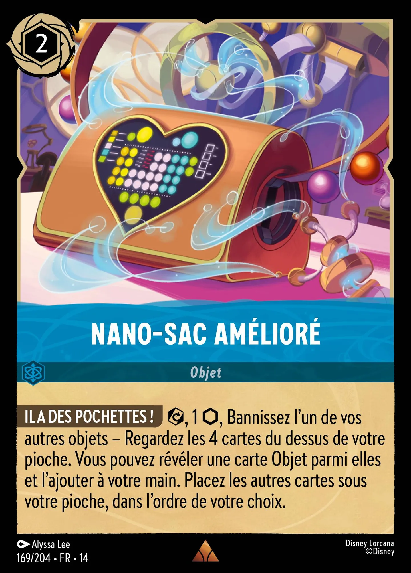 Nano-Sac amélioré — Hyperia City — Lorcana