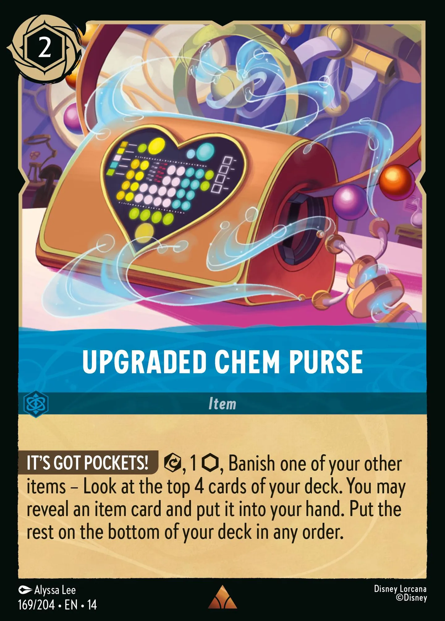Upgraded Chem Purse — Hyperia City — Lorcana