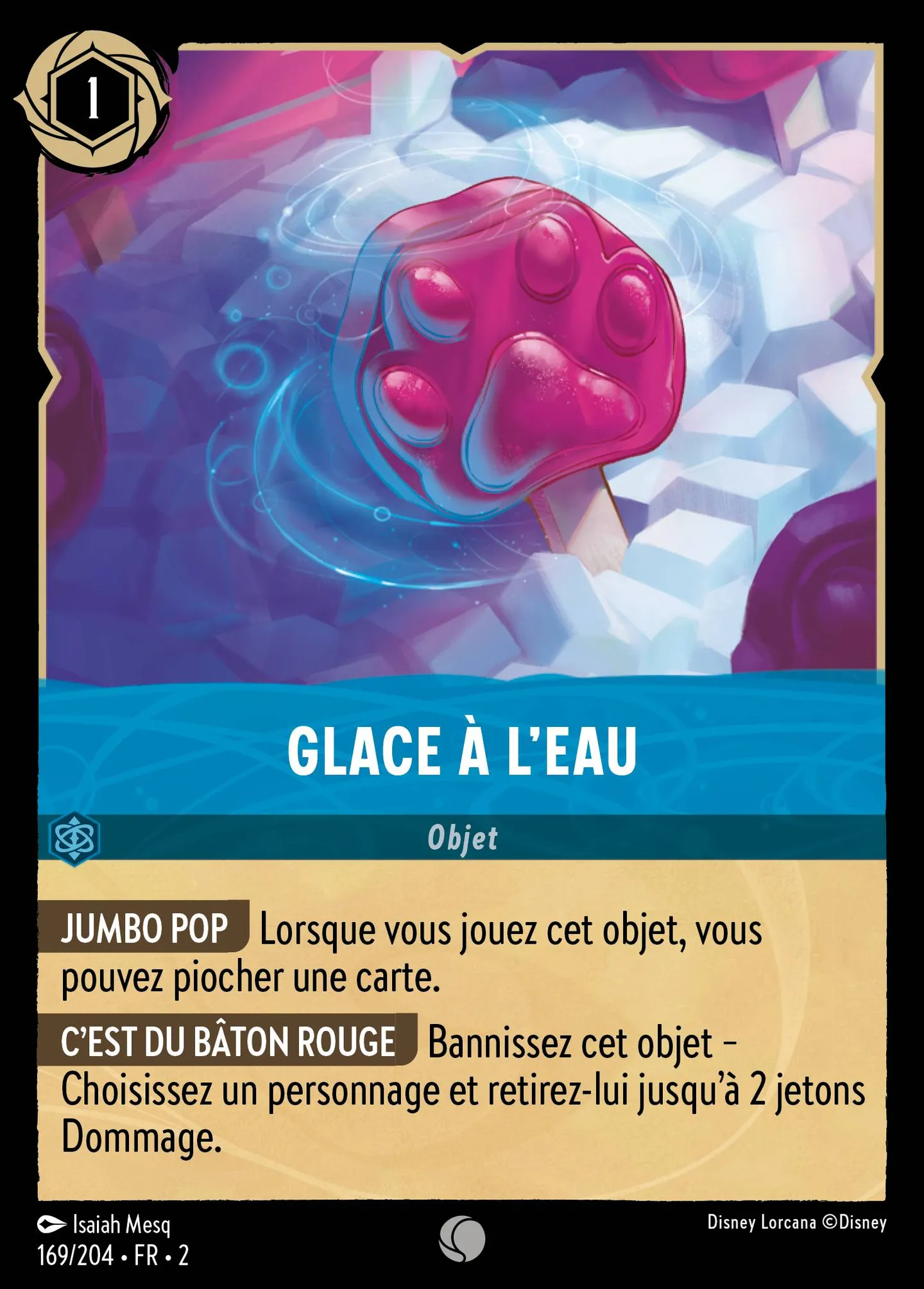 Glace à l'eau — Rise of the Floodborn — Lorcana