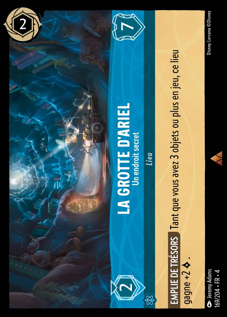 La Grotte d'Ariel - Un endroit secret from Ursula's Return - Lorcana