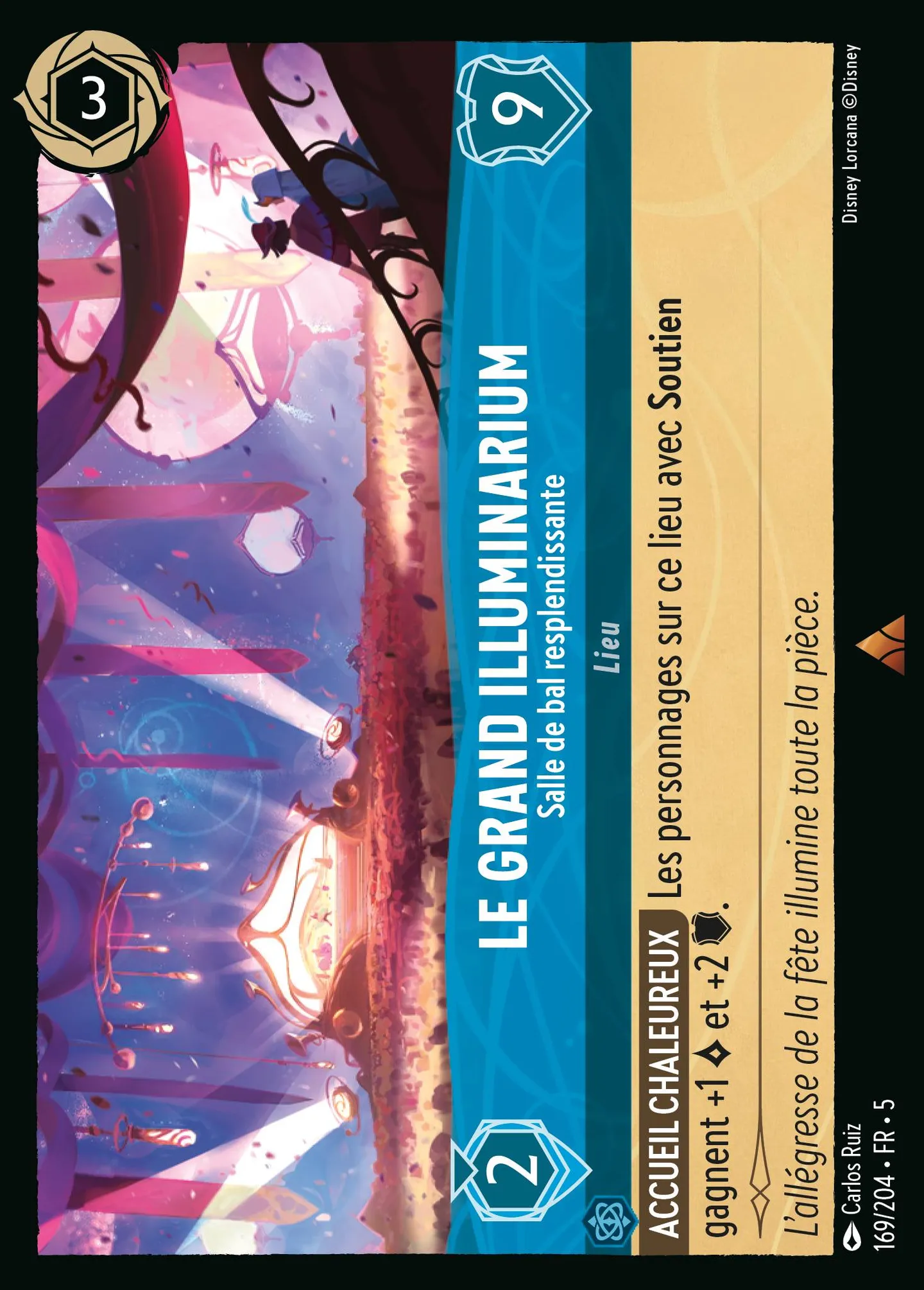 Le grand Illuminarium - Salle de bal resplendissante — Shimmering Skies — Lorcana