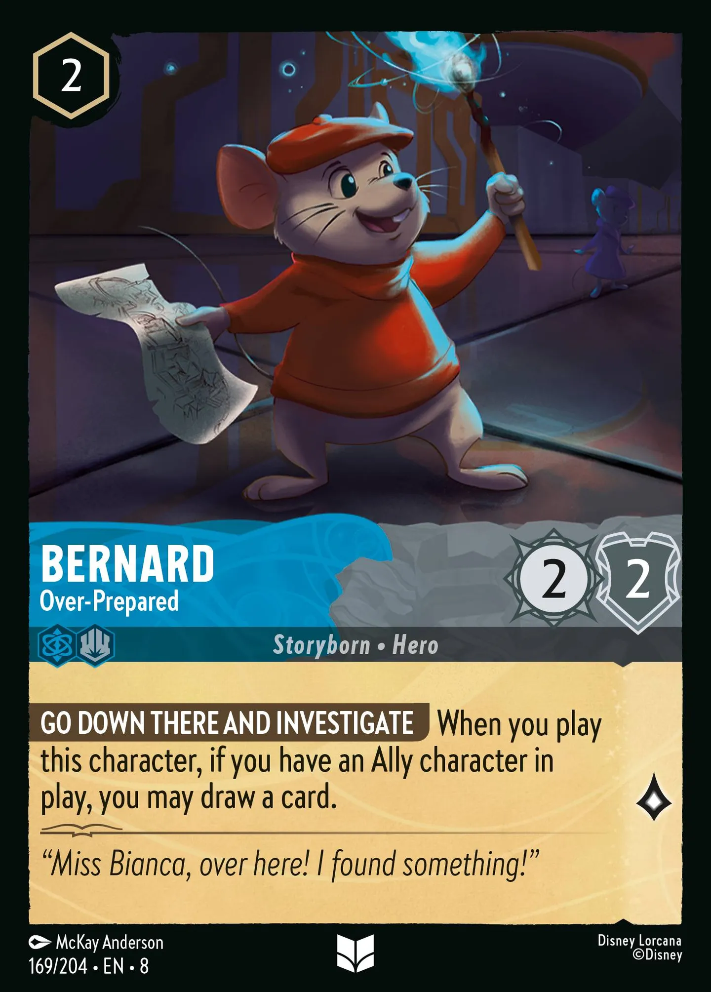 Bernard - Over-Prepared — The Reign of Jafar — Lorcana