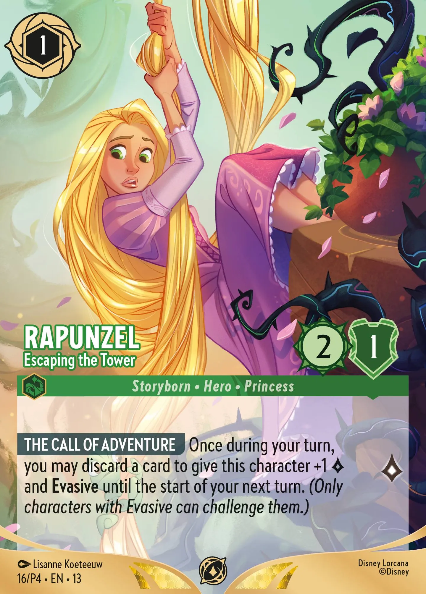 Raiponce - S'échappe de la tour — Promos - Year 4 — Lorcana