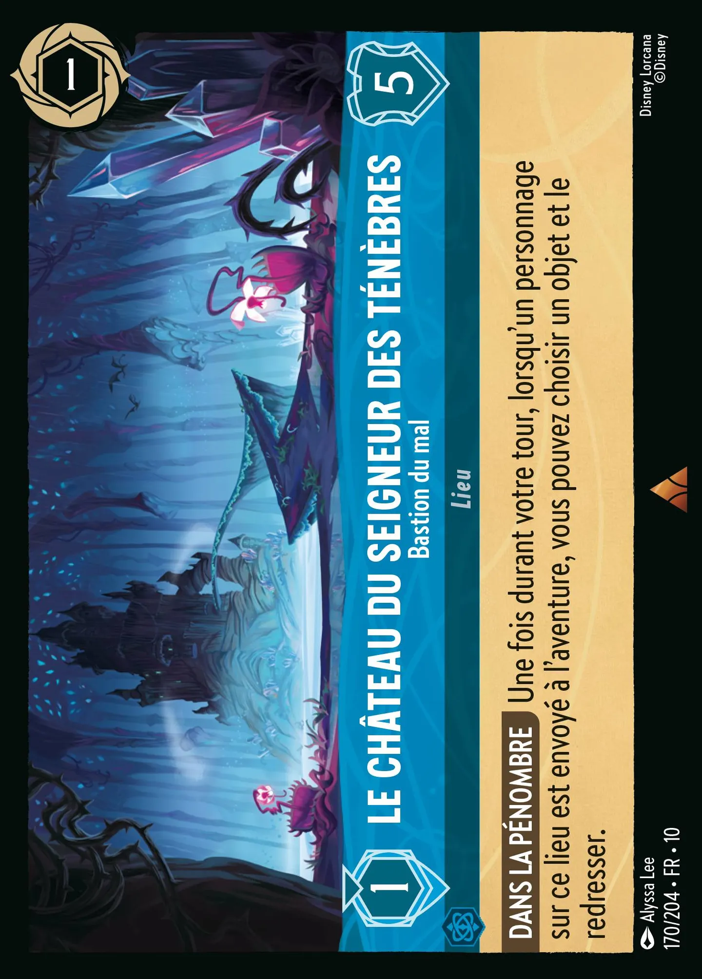 Le Château du Seigneur des Ténèbres - Bastion du mal — Whispers in the Well — Lorcana