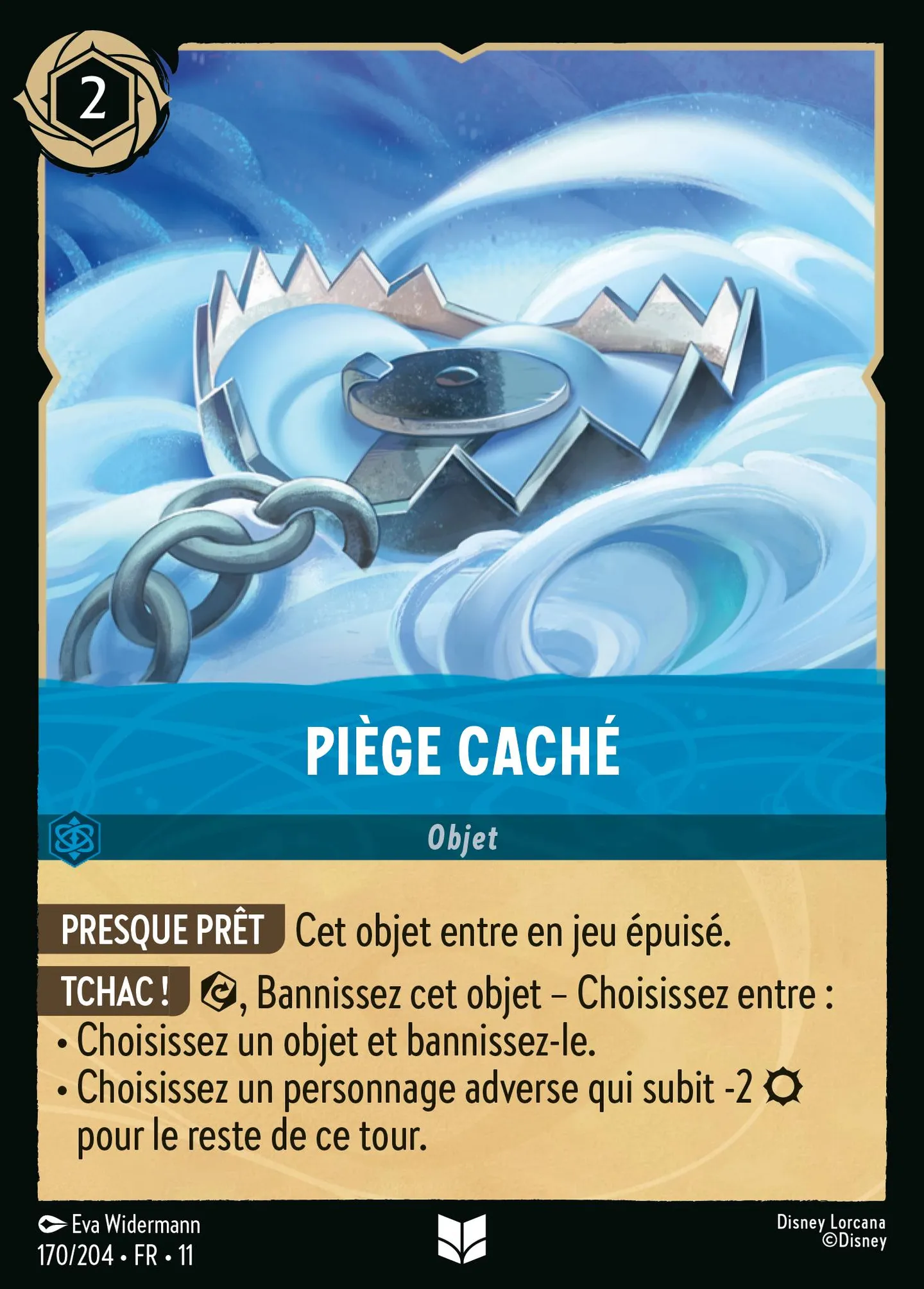 Piège caché — Winterspell — Lorcana