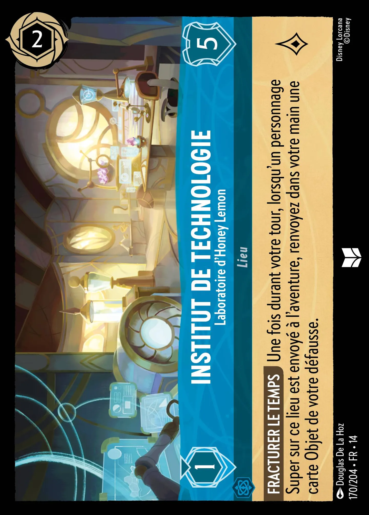 Institut de Technologie - Laboratoire d'Honey Lemon — Hyperia City — Lorcana