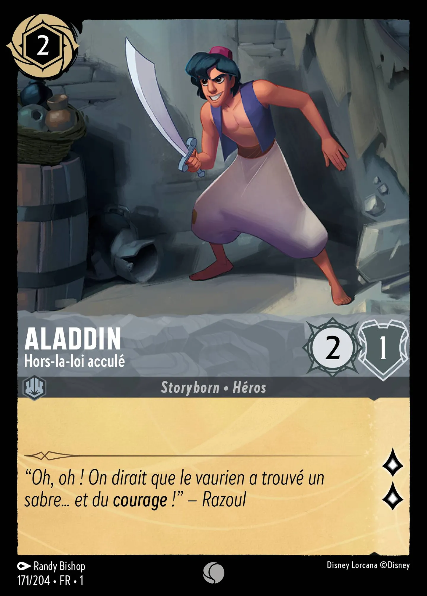 Aladdin - Hors-la-loi acculé — The First Chapter — Lorcana