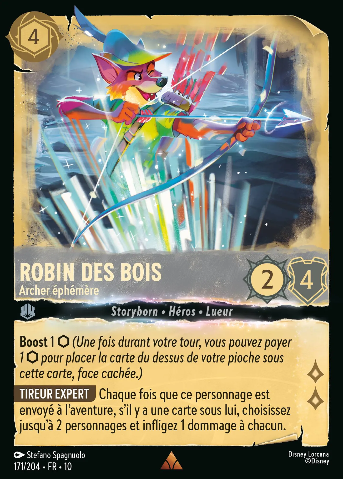 Robin des Bois - Archer éphémère — Whispers in the Well — Lorcana