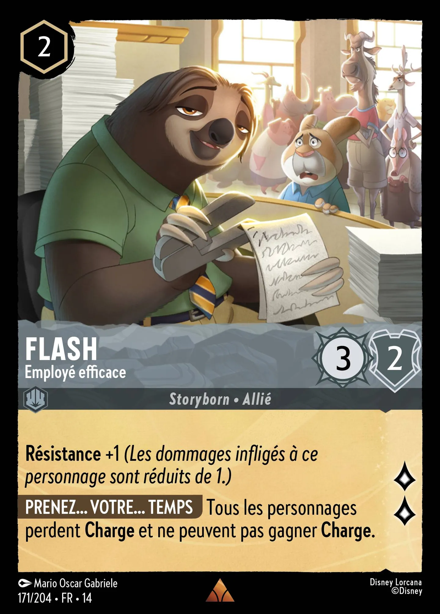 Flash - Employé efficace — Hyperia City — Lorcana