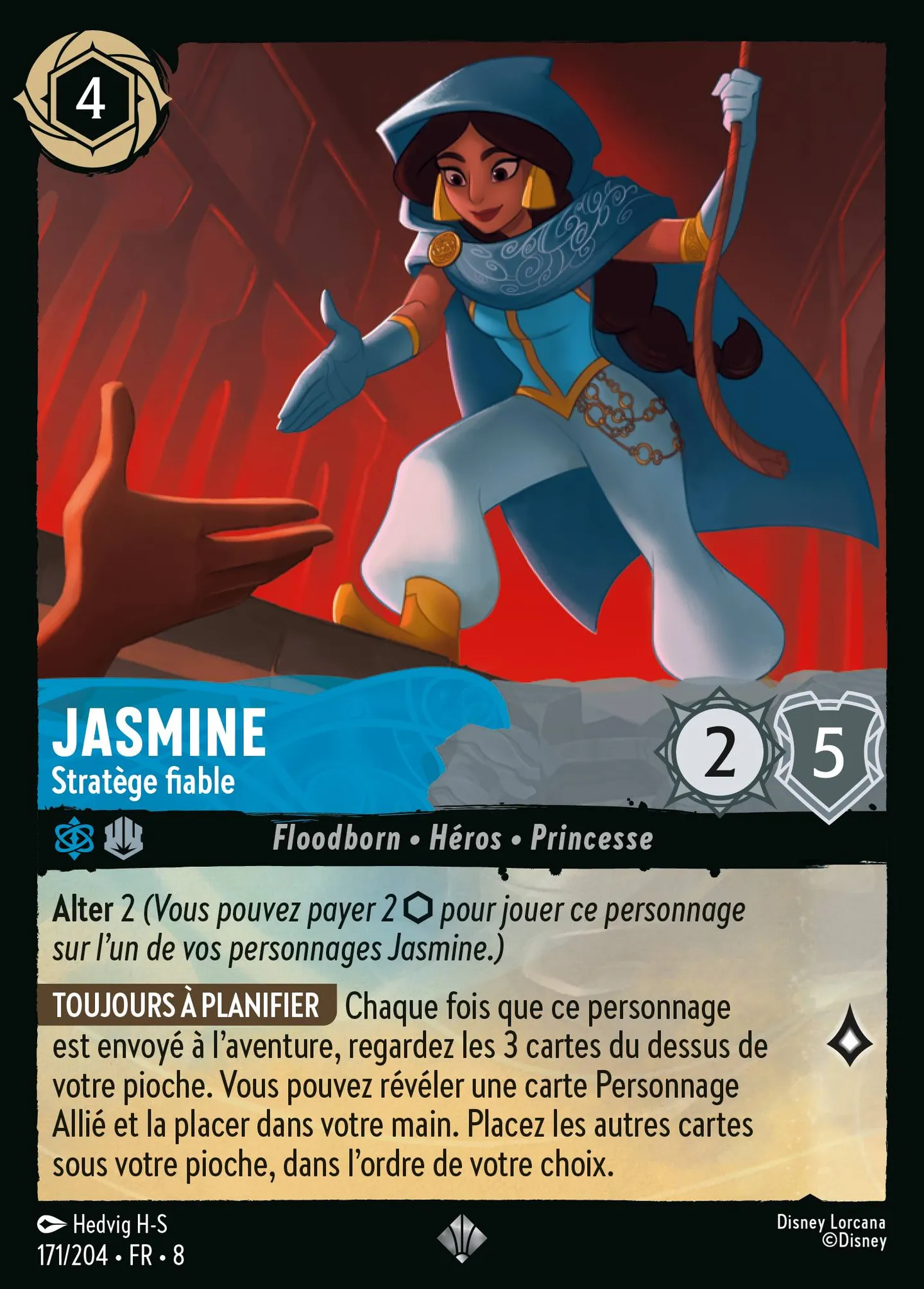 Jasmine - Stratège fiable — The Reign of Jafar — Lorcana