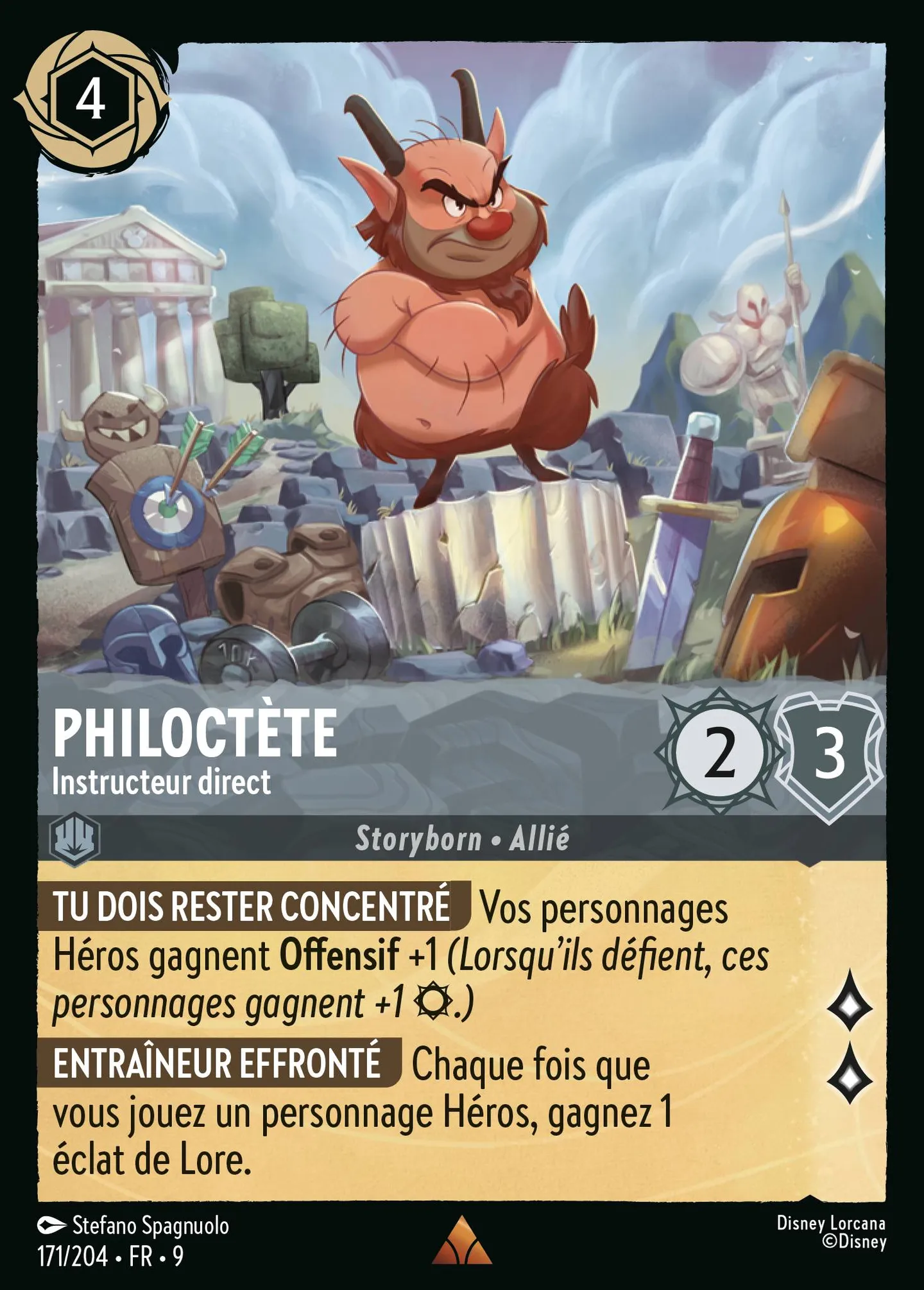 Philoctète - Instructeur direct — Fabled — Lorcana