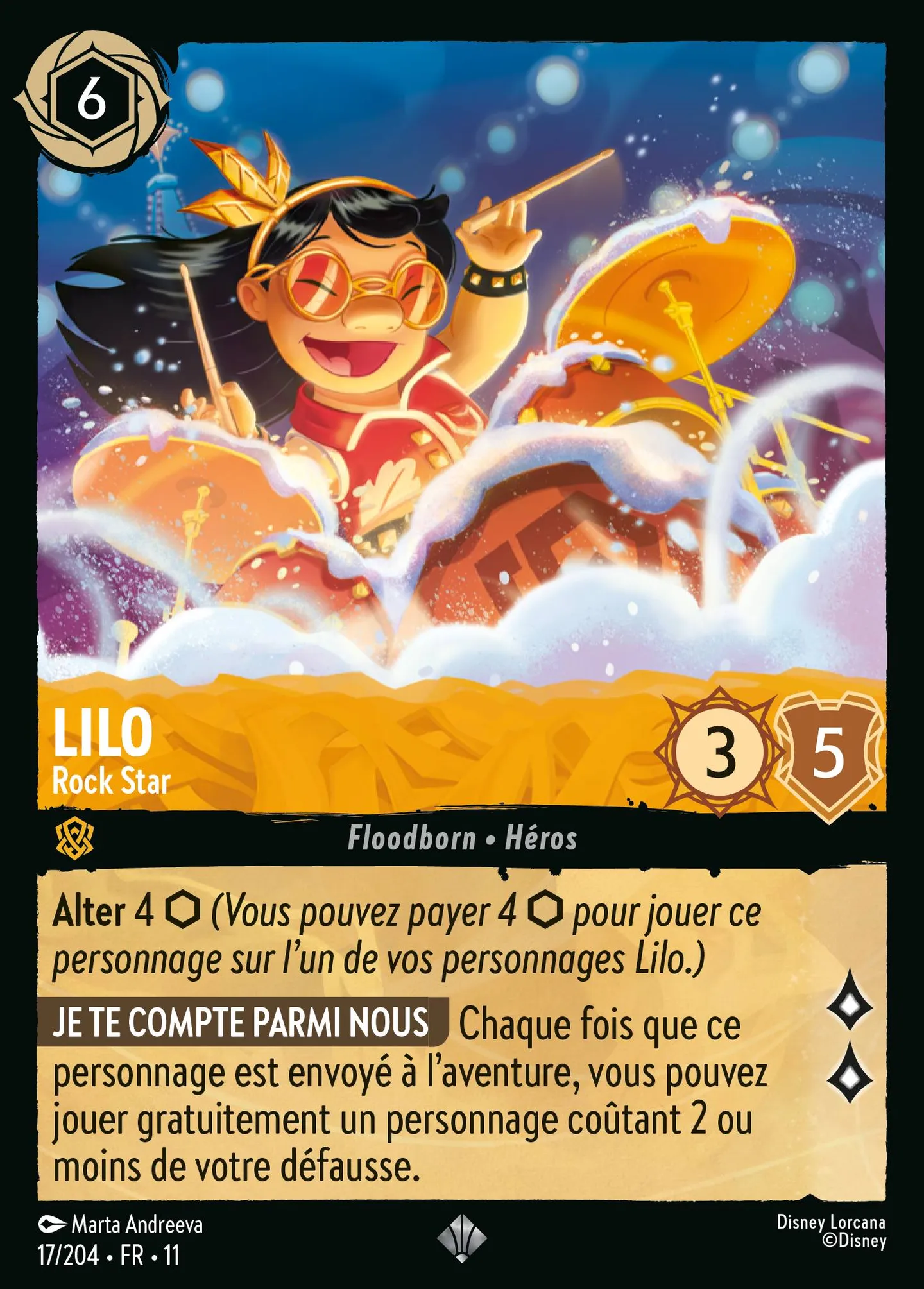 Lilo - Rock Star — Winterspell — Lorcana