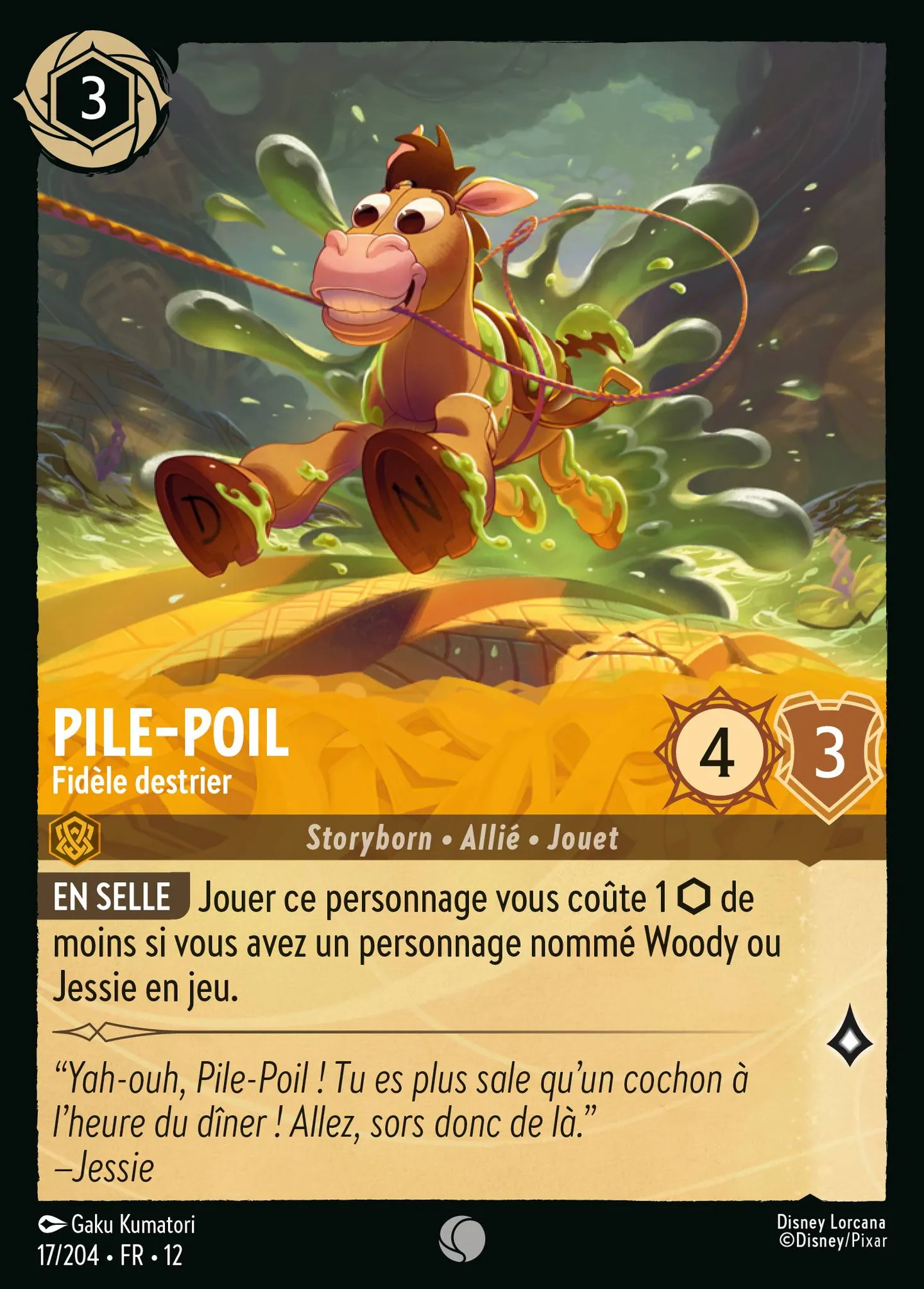 Pile-Poil - Fidèle destrier — Wilds Unknown — Lorcana