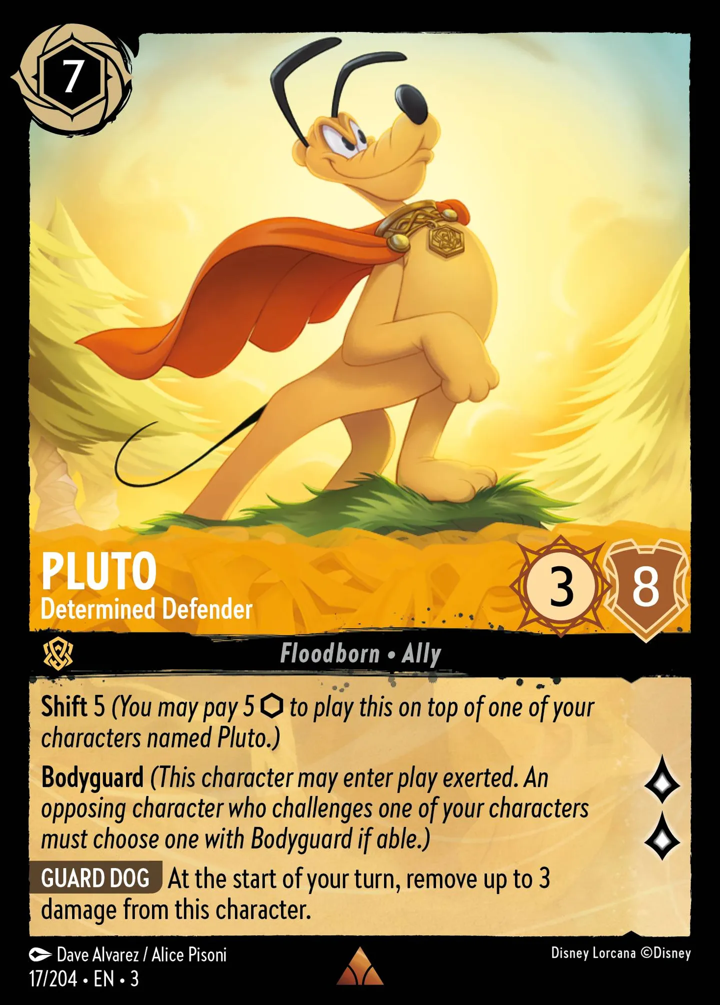 Pluto - Protecteur déterminé — Into the Inklands — Lorcana
