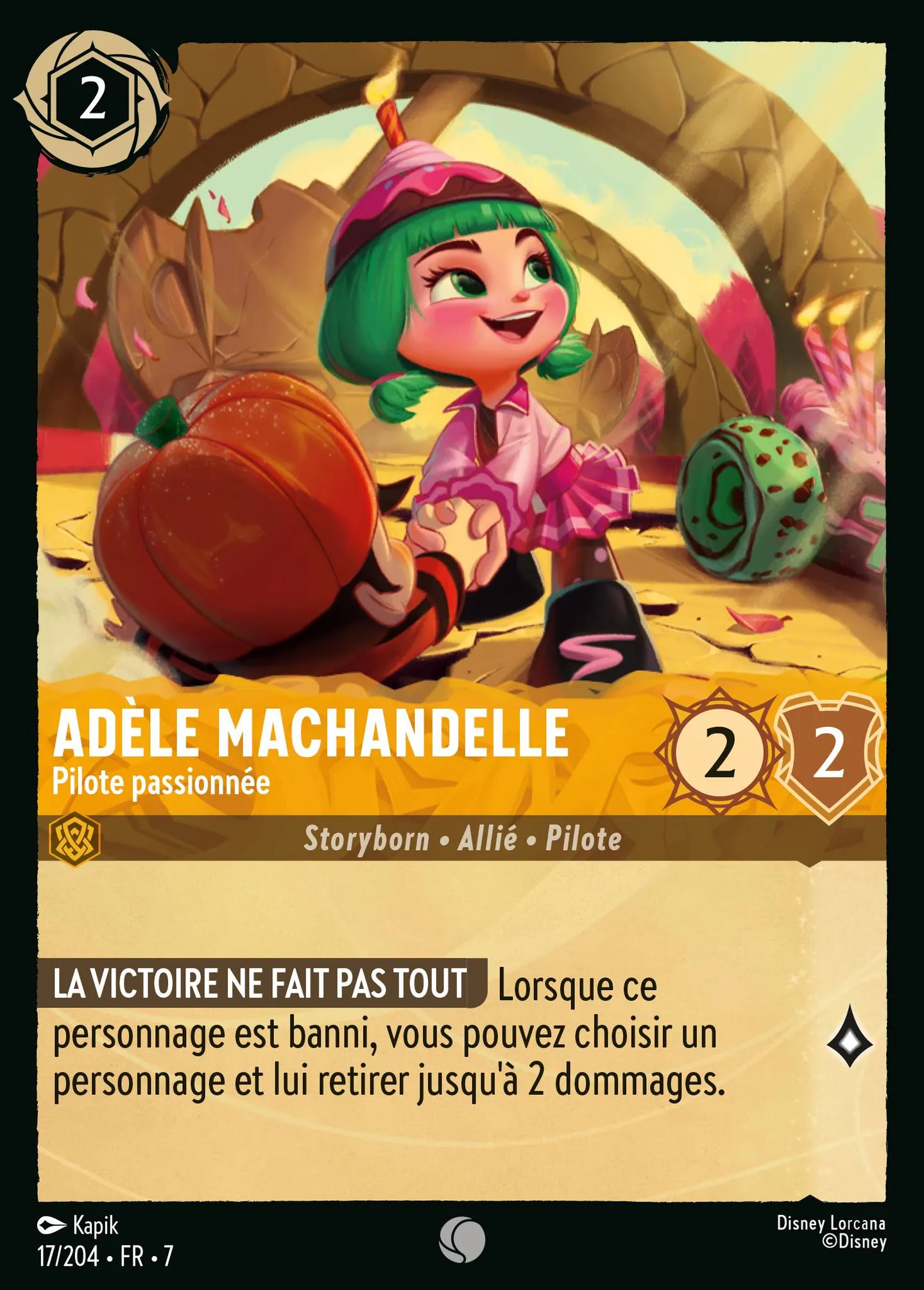 Adèle Machandelle - Pilote passionnée — Archazia's Island — Lorcana