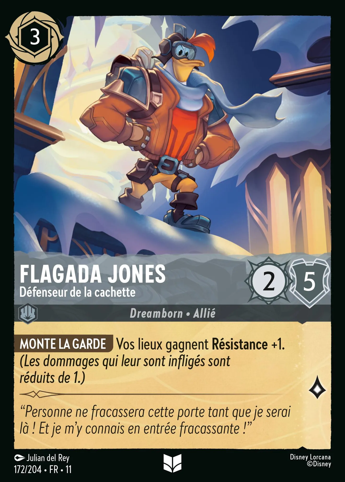 Flagada Jones - Défenseur de la cachette — Winterspell — Lorcana