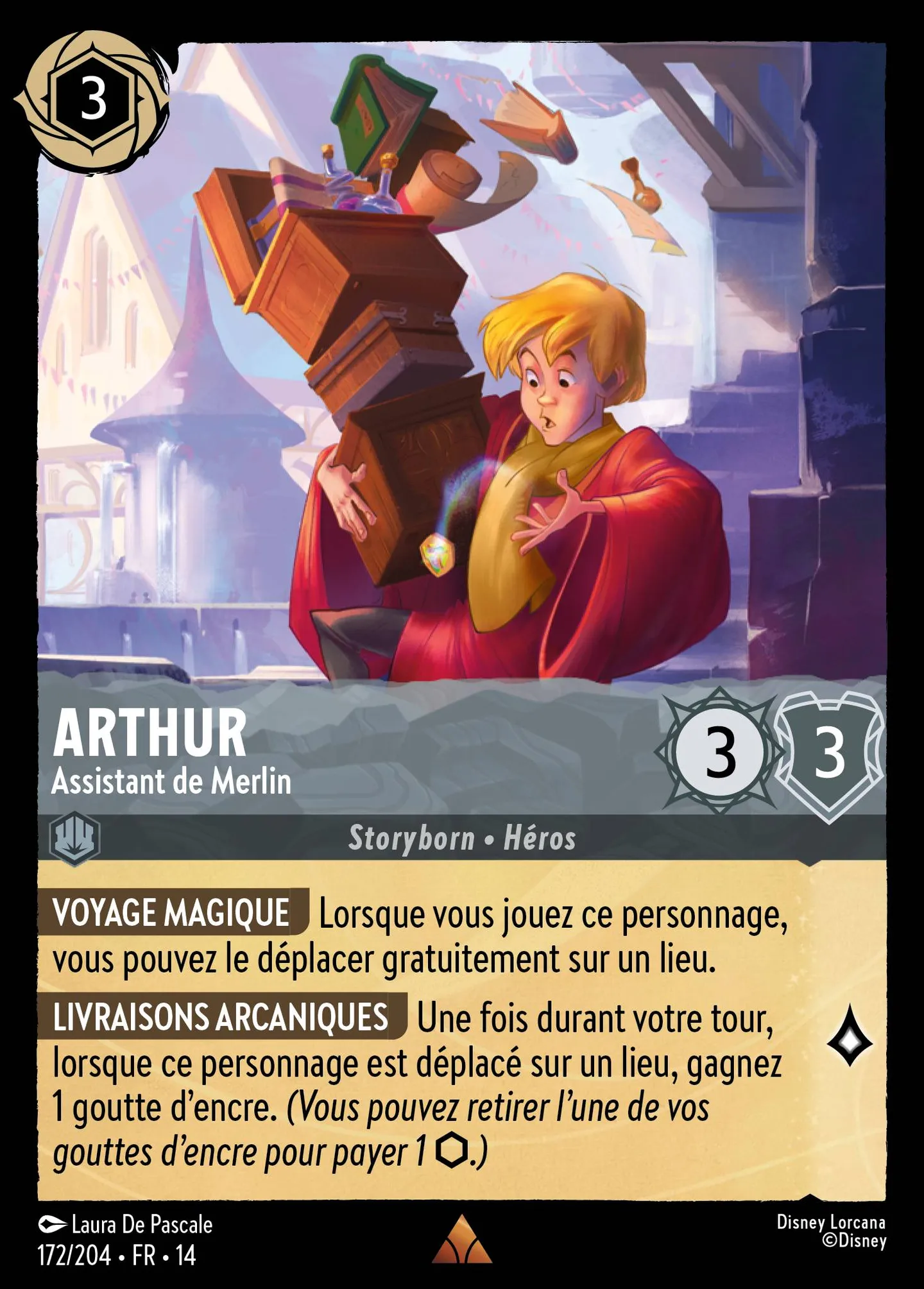 Arthur - Assistant de Merlin — Hyperia City — Lorcana