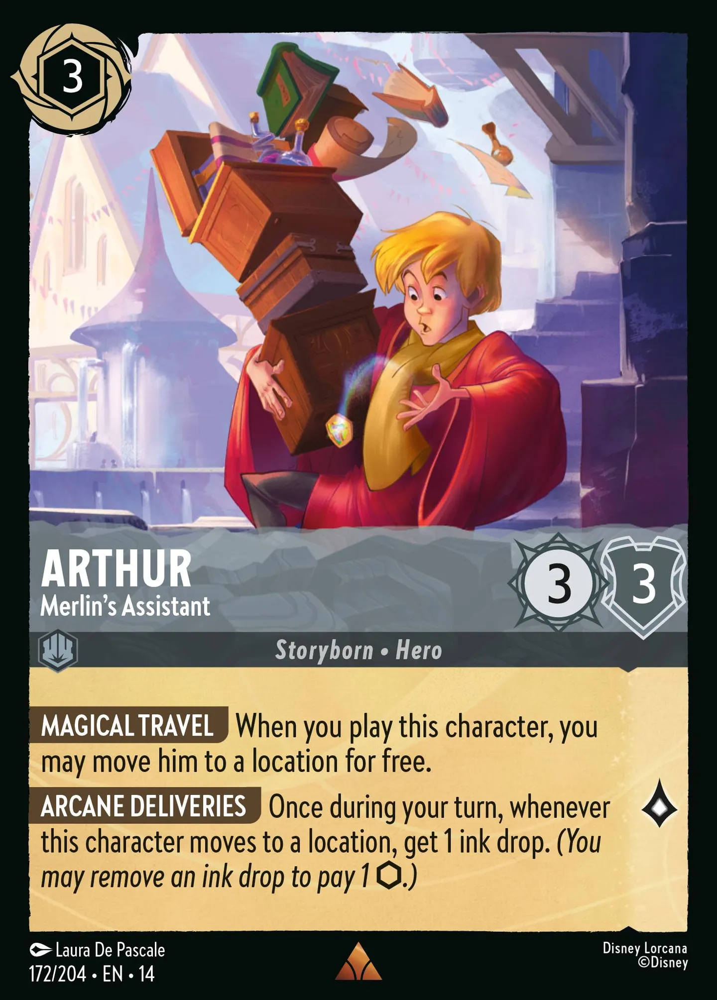 Arthur - Merlin's Assistant — Hyperia City — Lorcana