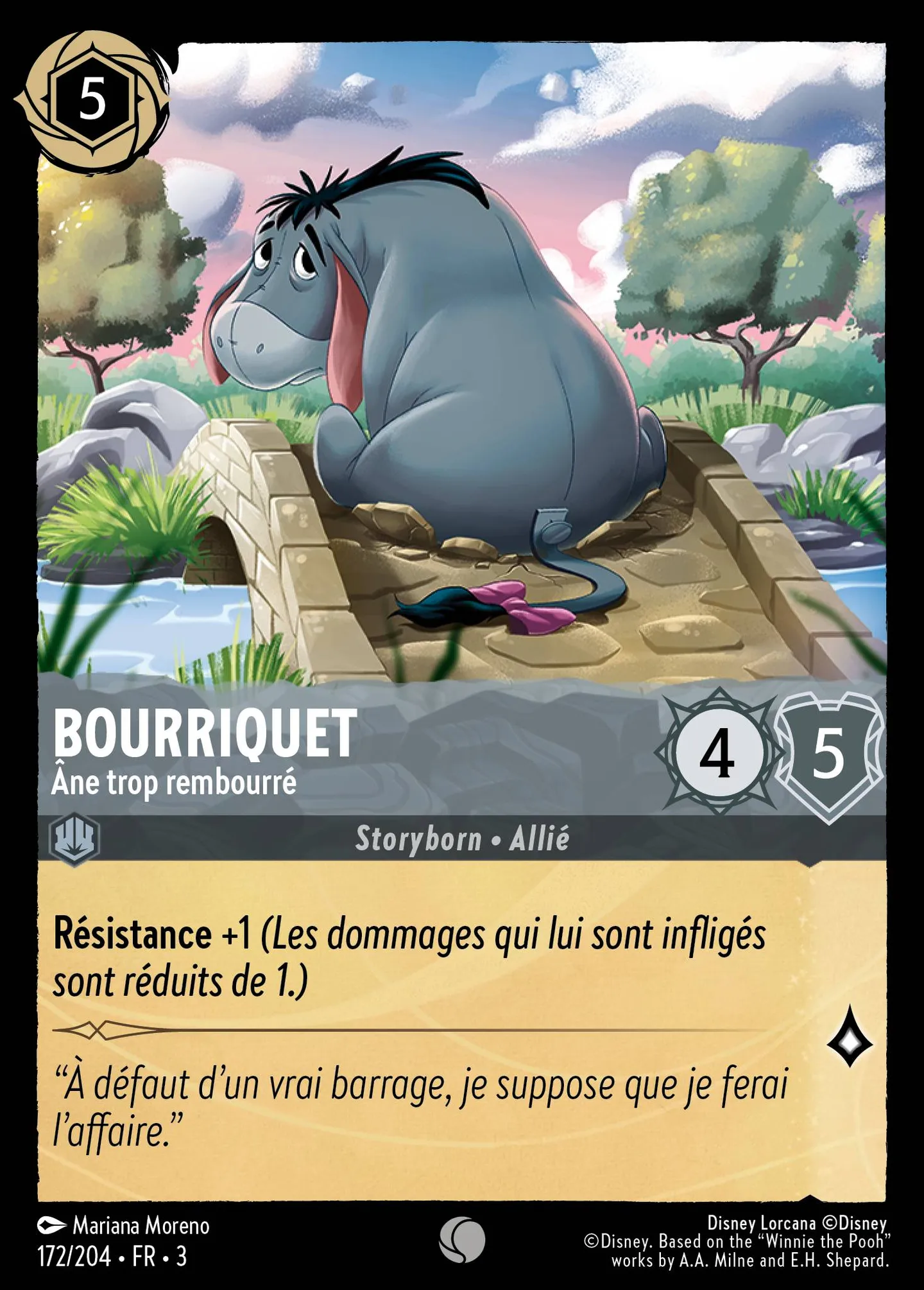 Bourriquet - Âne trop rembourré — Into the Inklands — Lorcana