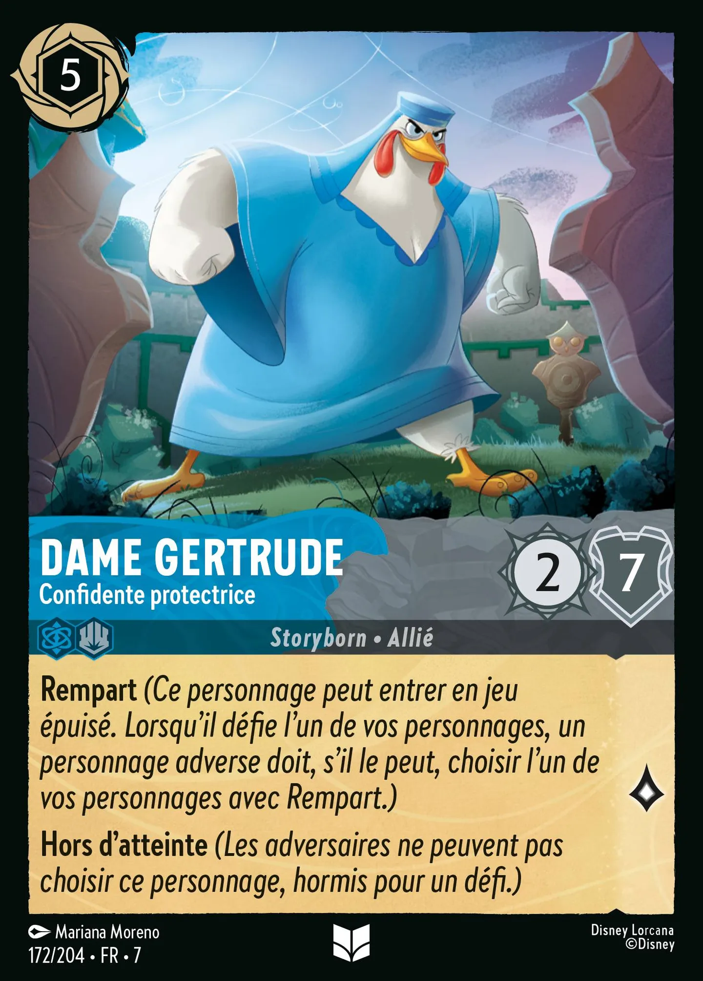 Dame Gertrude - Confidente protectrice — Archazia's Island — Lorcana