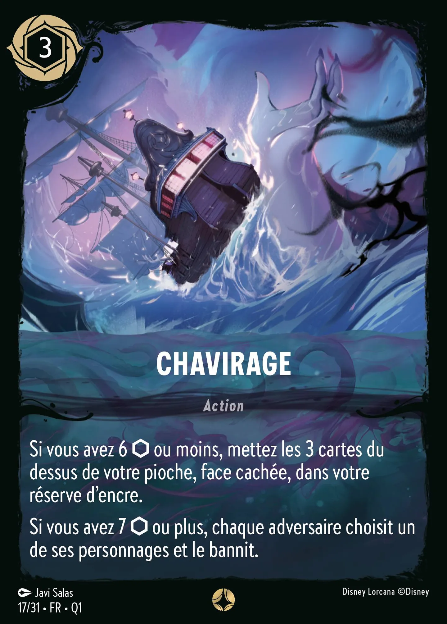 Chavirage — Illumineer's Quest: Deep Trouble — Lorcana