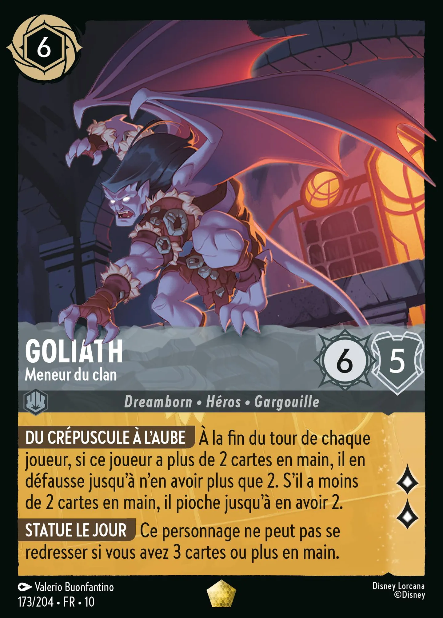 Goliath - Meneur du clan — Whispers in the Well — Lorcana