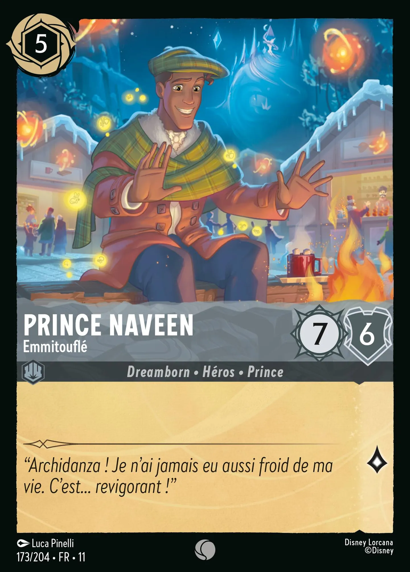 Prince Naveen - Emmitouflé — Winterspell — Lorcana