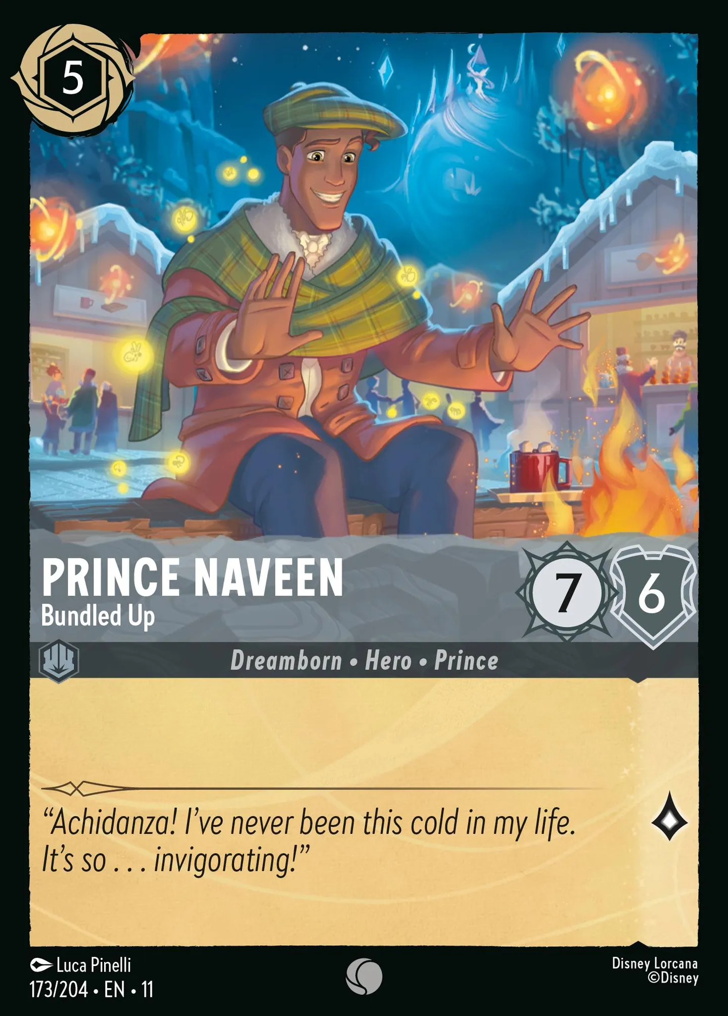 Prince Naveen - Emmitouflé — Winterspell — Lorcana