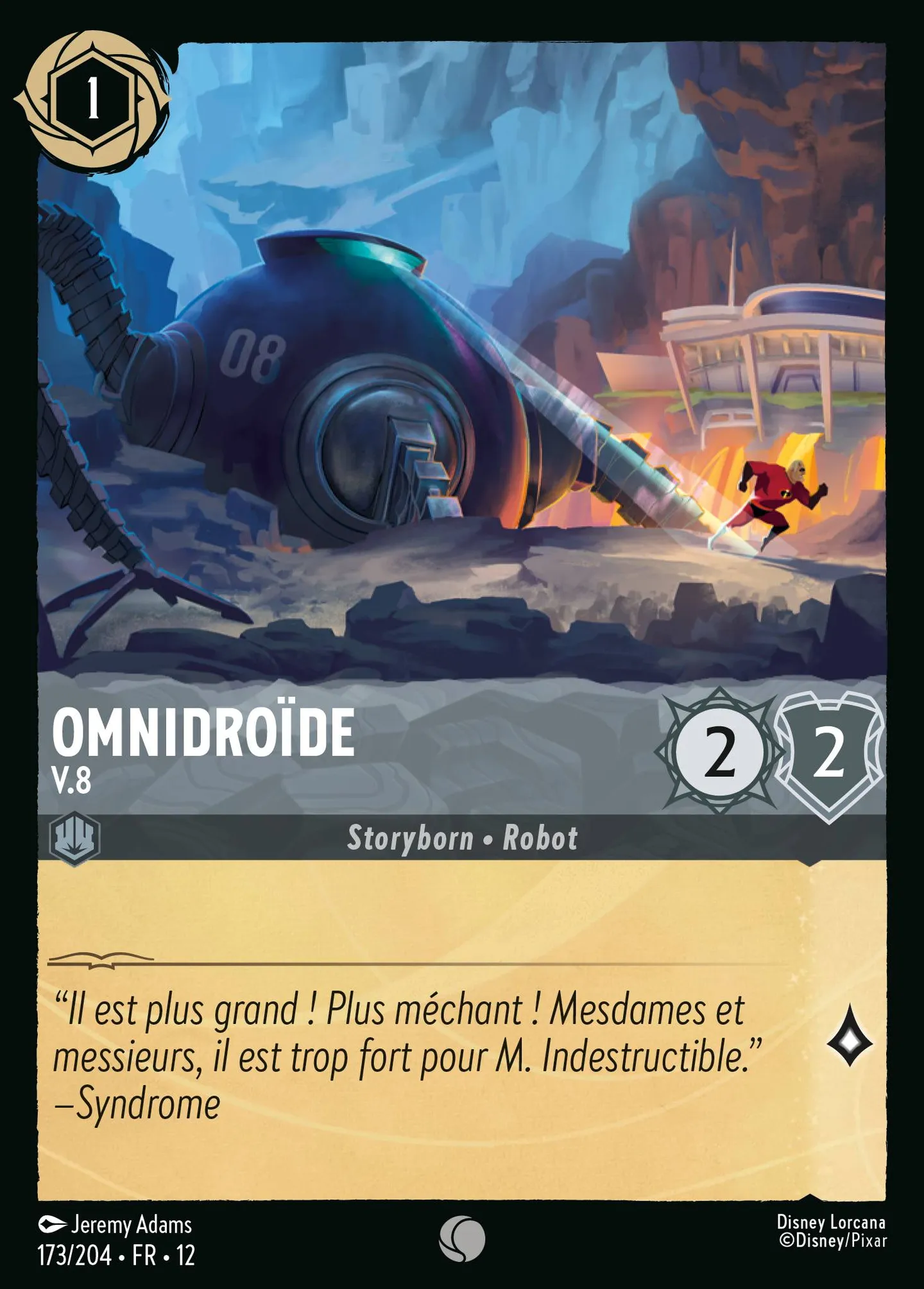 Omnidroïde - V.8 — Wilds Unknown — Lorcana