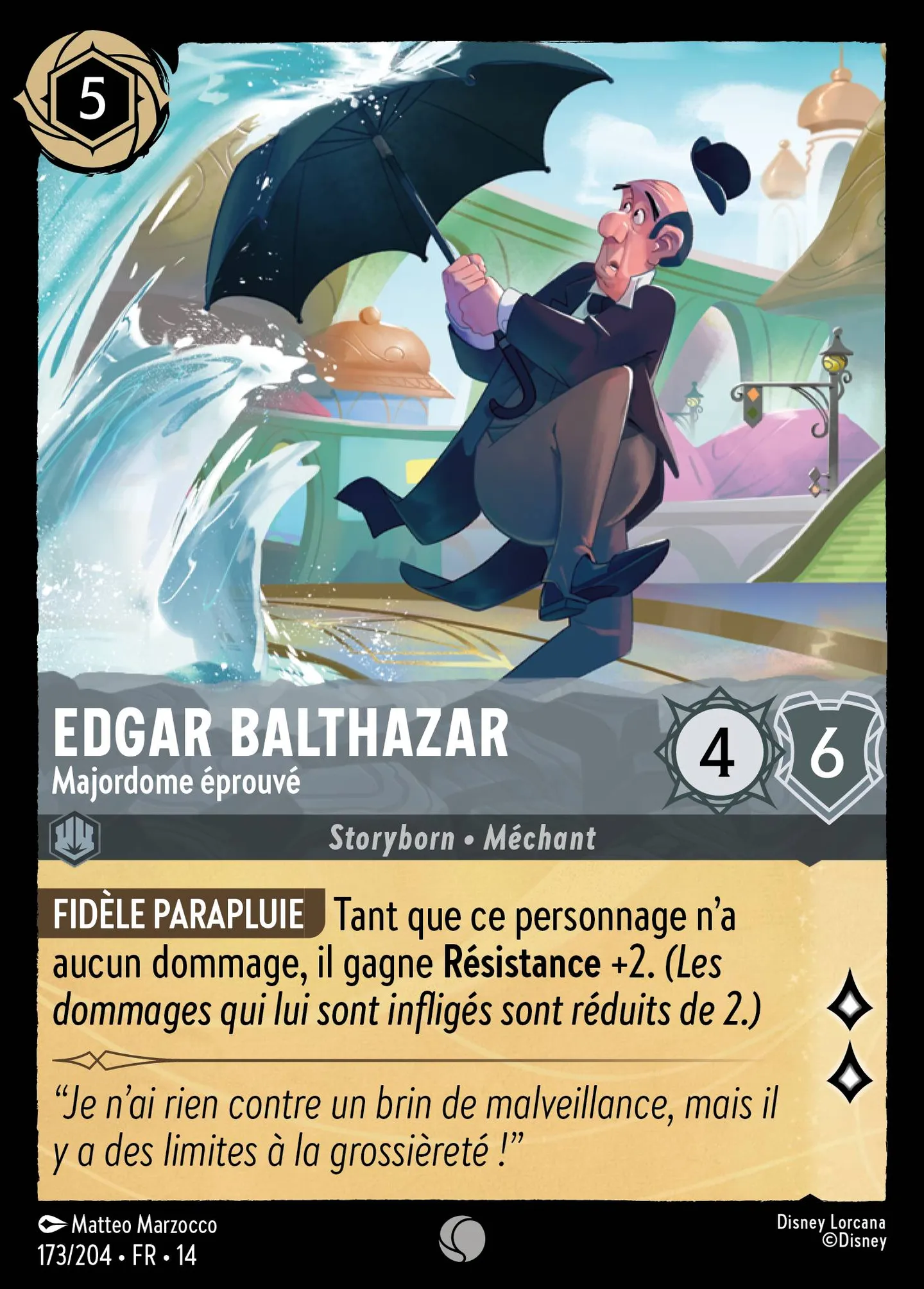 Edgar Balthazar - Majordome éprouvé — Hyperia City — Lorcana