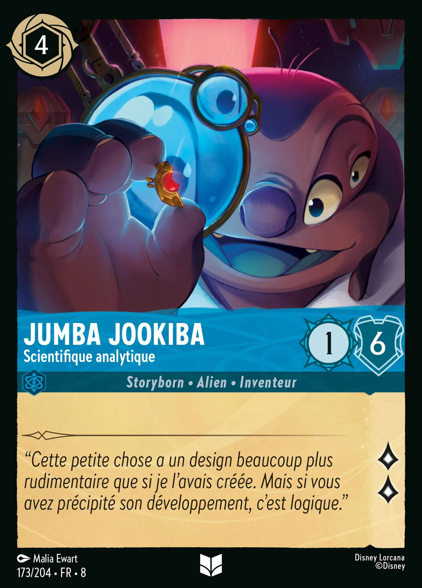 Jumba Jookiba - Scientifique analytique — The Reign of Jafar — Lorcana