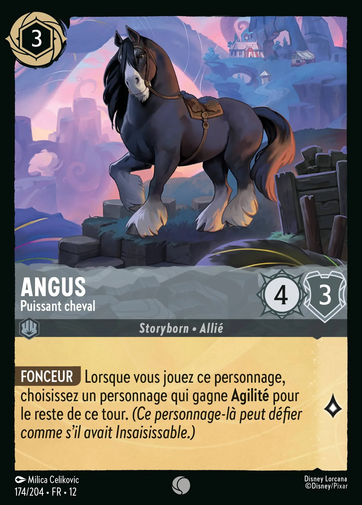 Angus - Puissant cheval — Wilds Unknown — Lorcana