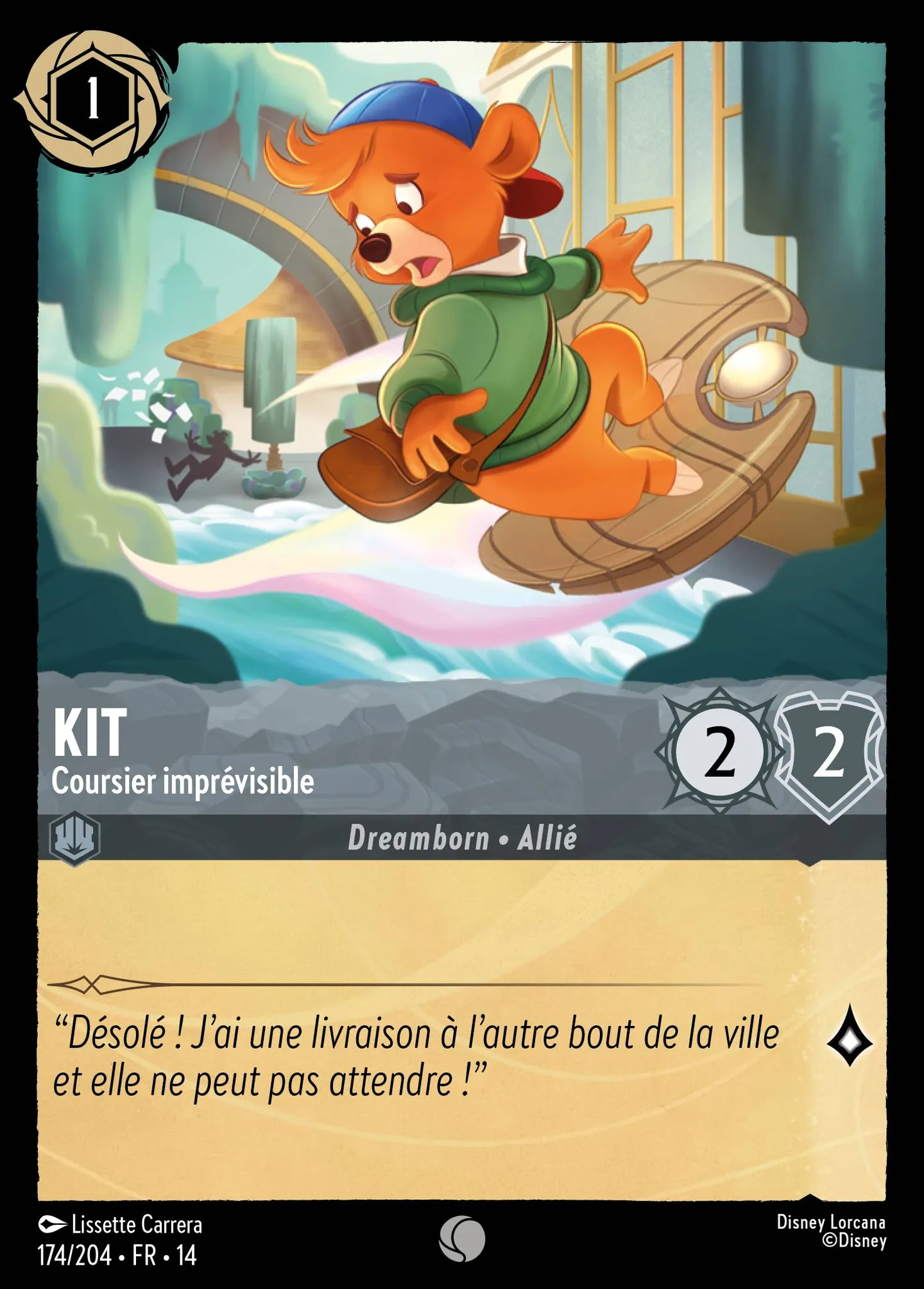 Kit - Coursier imprévisible — Hyperia City — Lorcana