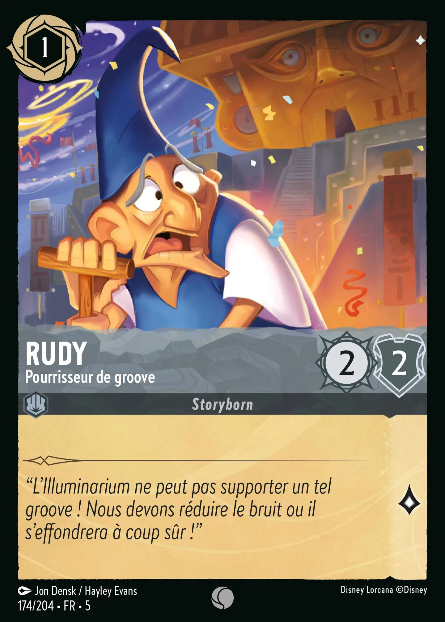 Rudy - Pourrisseur de groove — Shimmering Skies — Lorcana