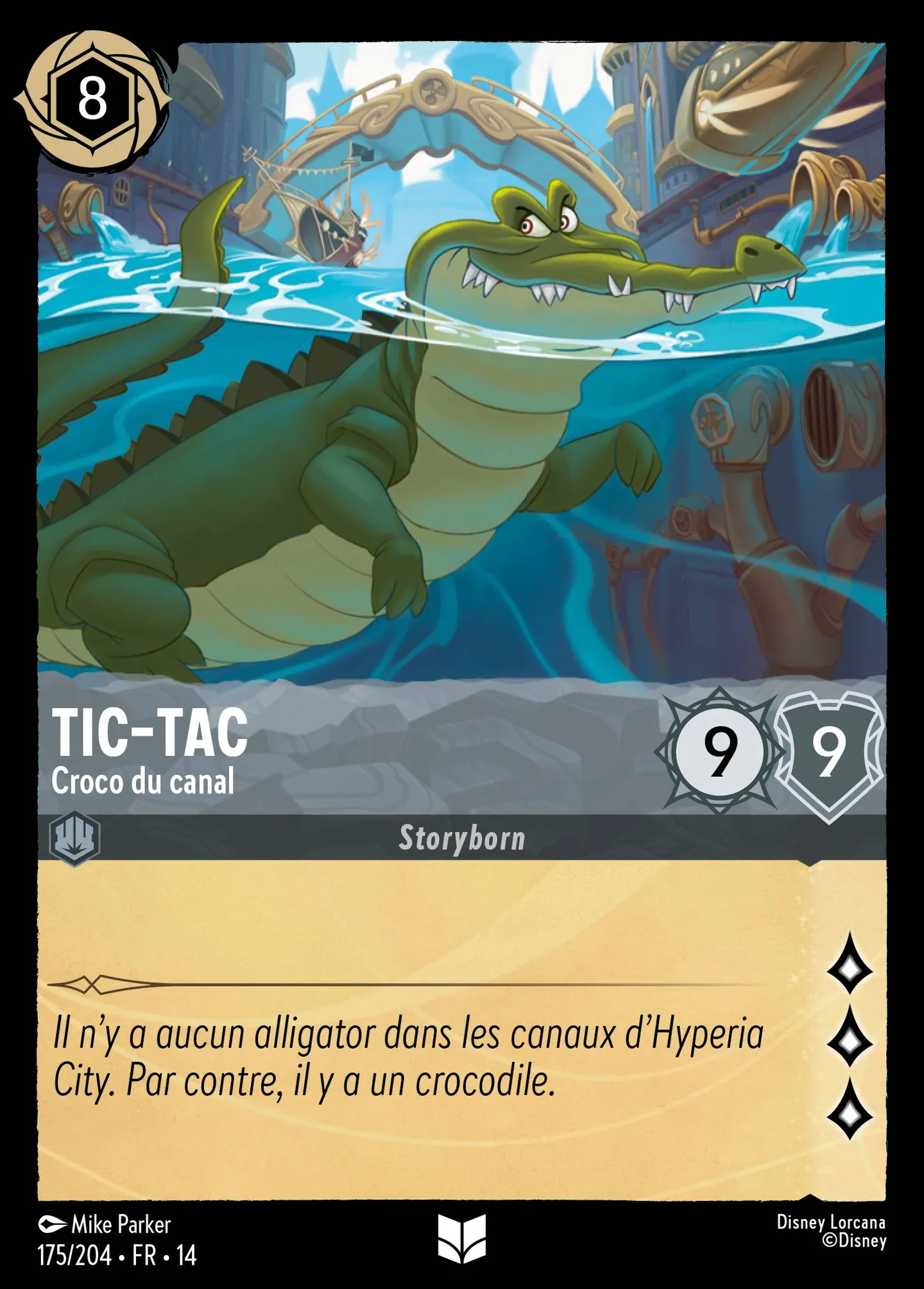 Tic-Tac - Croco du canal — Hyperia City — Lorcana