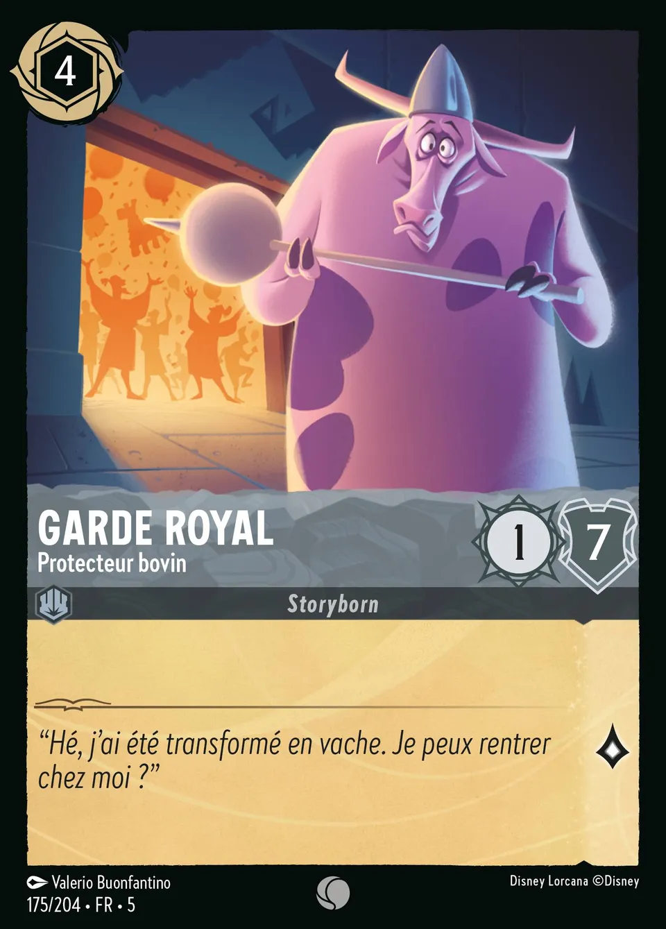 Garde royal - Protecteur bovin from Shimmering Skies - Lorcana