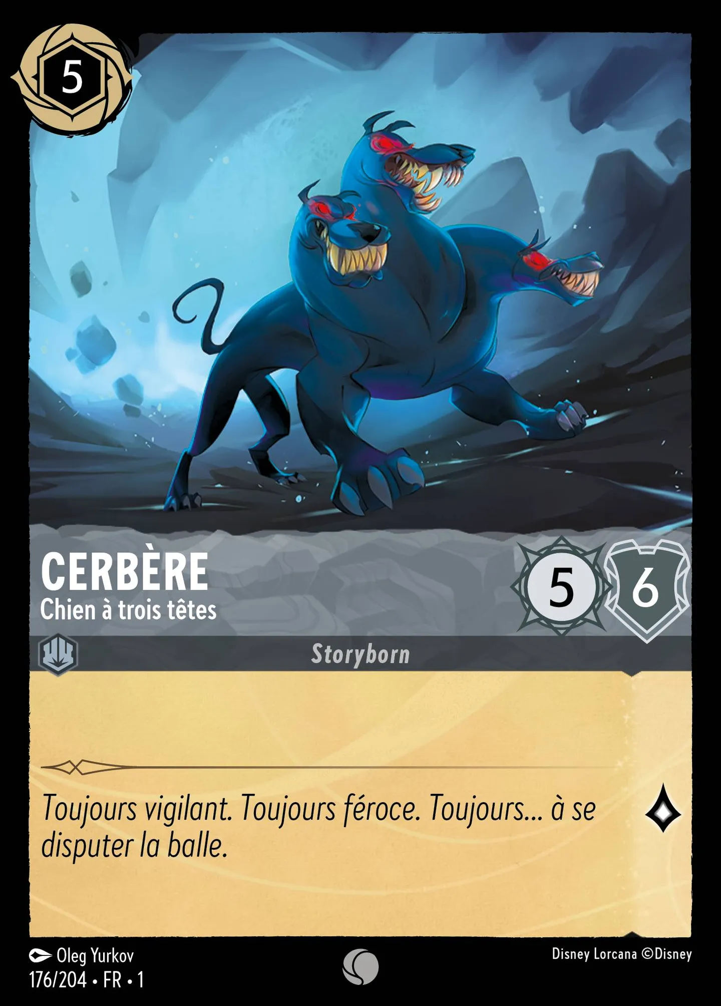 Cerbère - Chien à trois têtes — The First Chapter — Lorcana