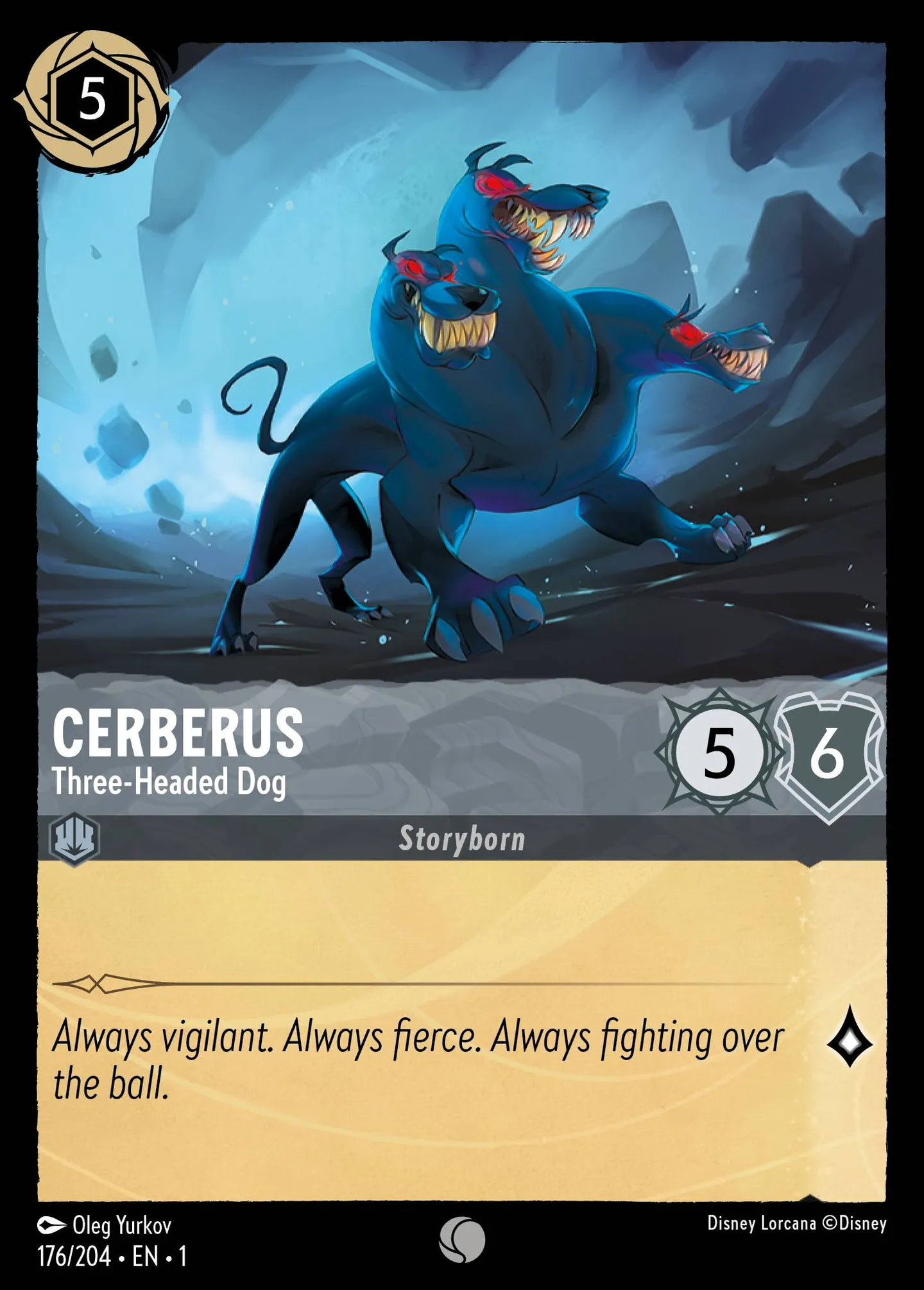 Cerbère - Chien à trois têtes — The First Chapter — Lorcana